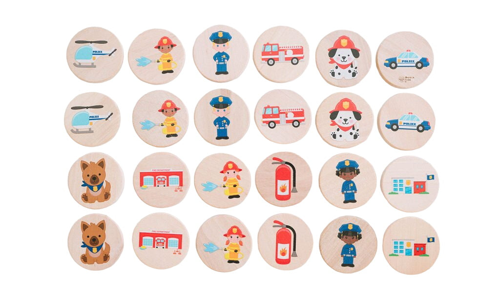 First Responders Matching Tiles
