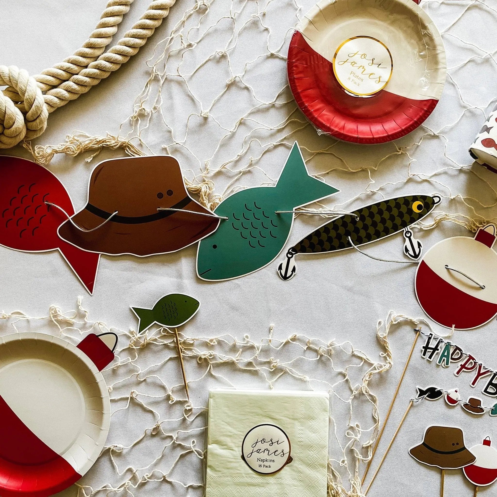 Fishing Napkins Small