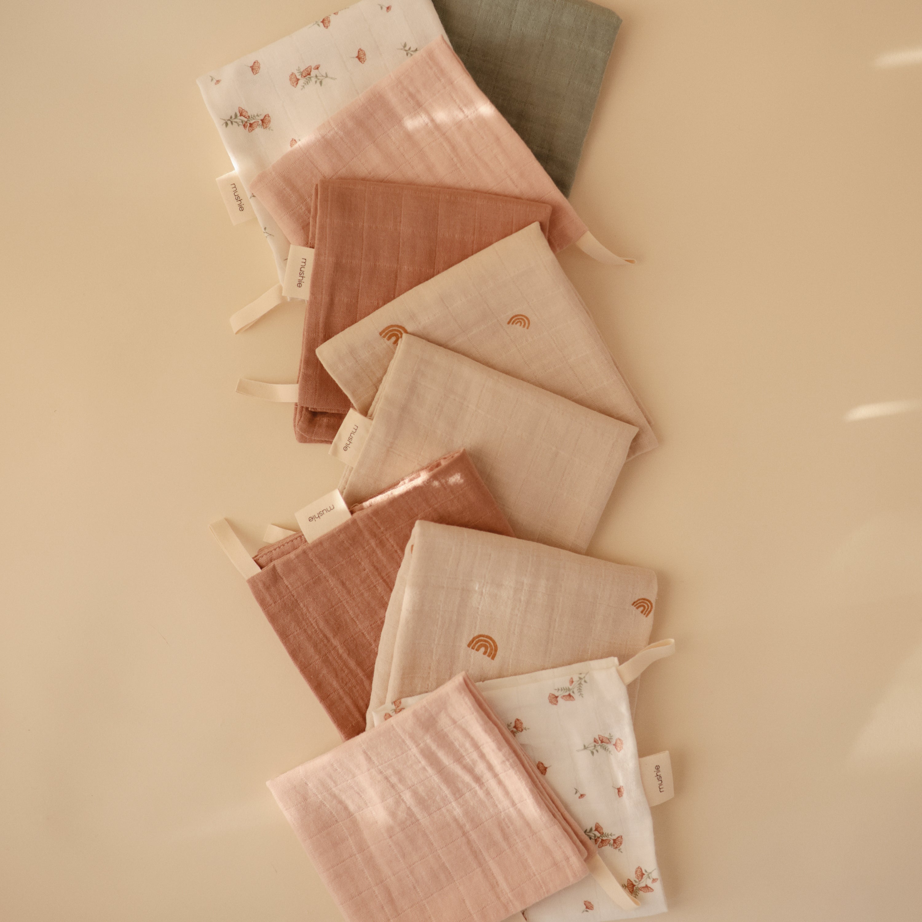 Muslin Cotton Washcloth 5-pack