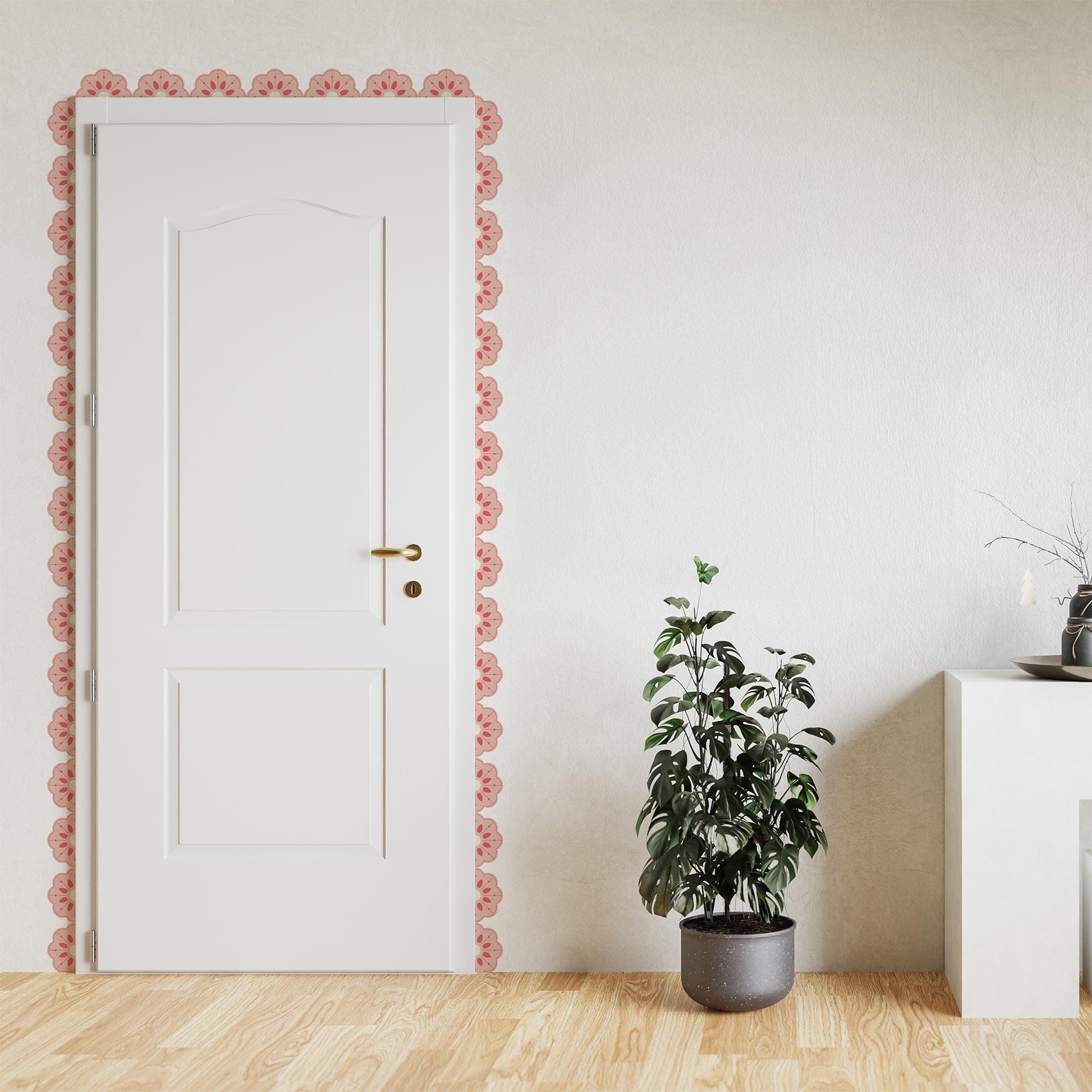 Fleur Scallop Wall Decal