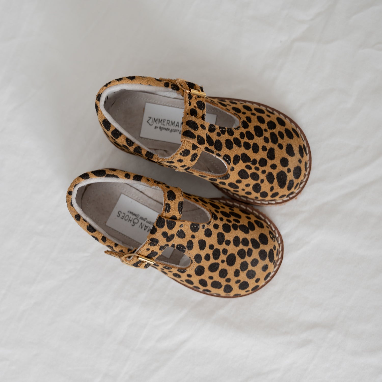 Flora T-strap - Cheetah