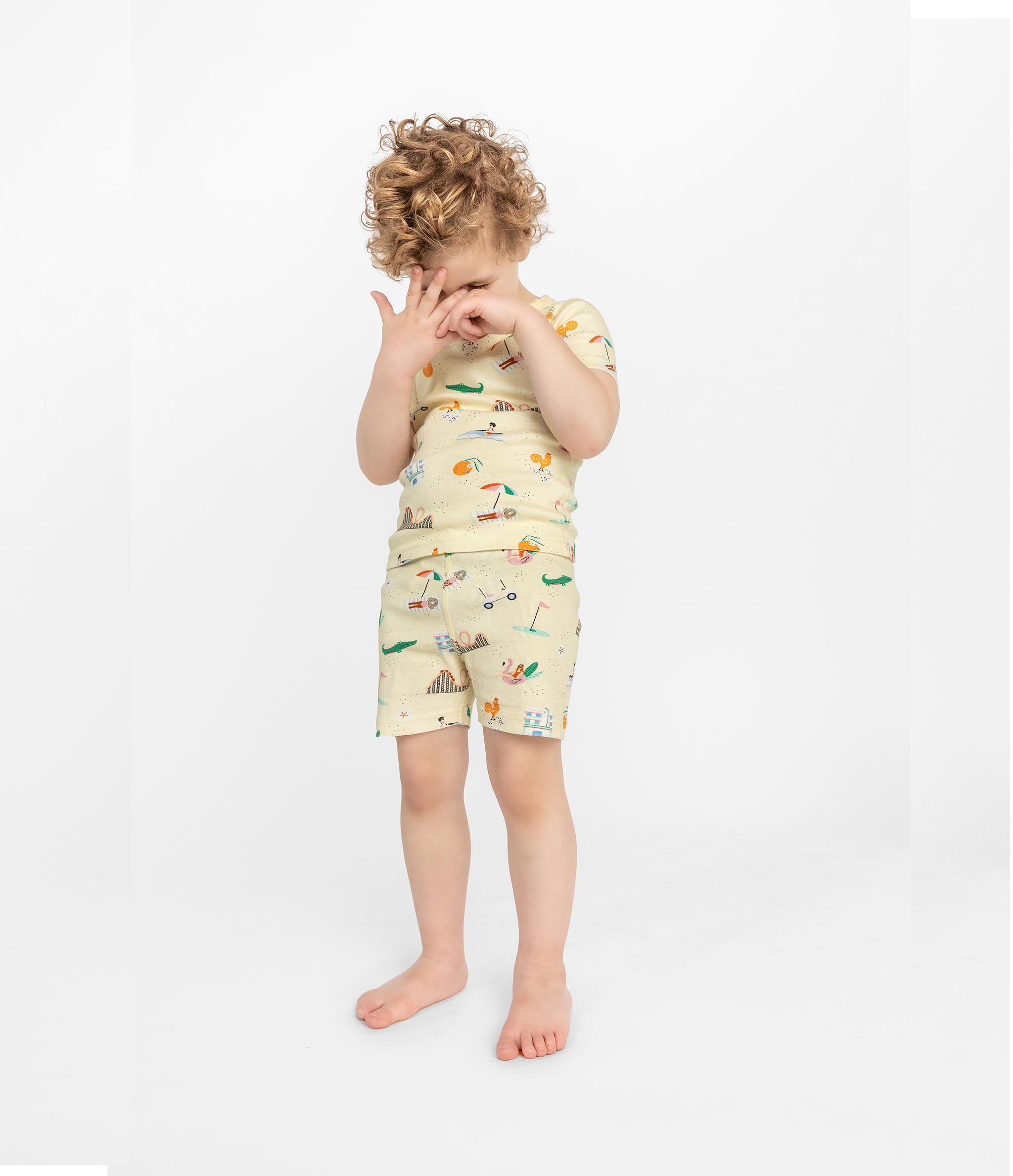 Goodnight, Florida Short Pajamas Set š