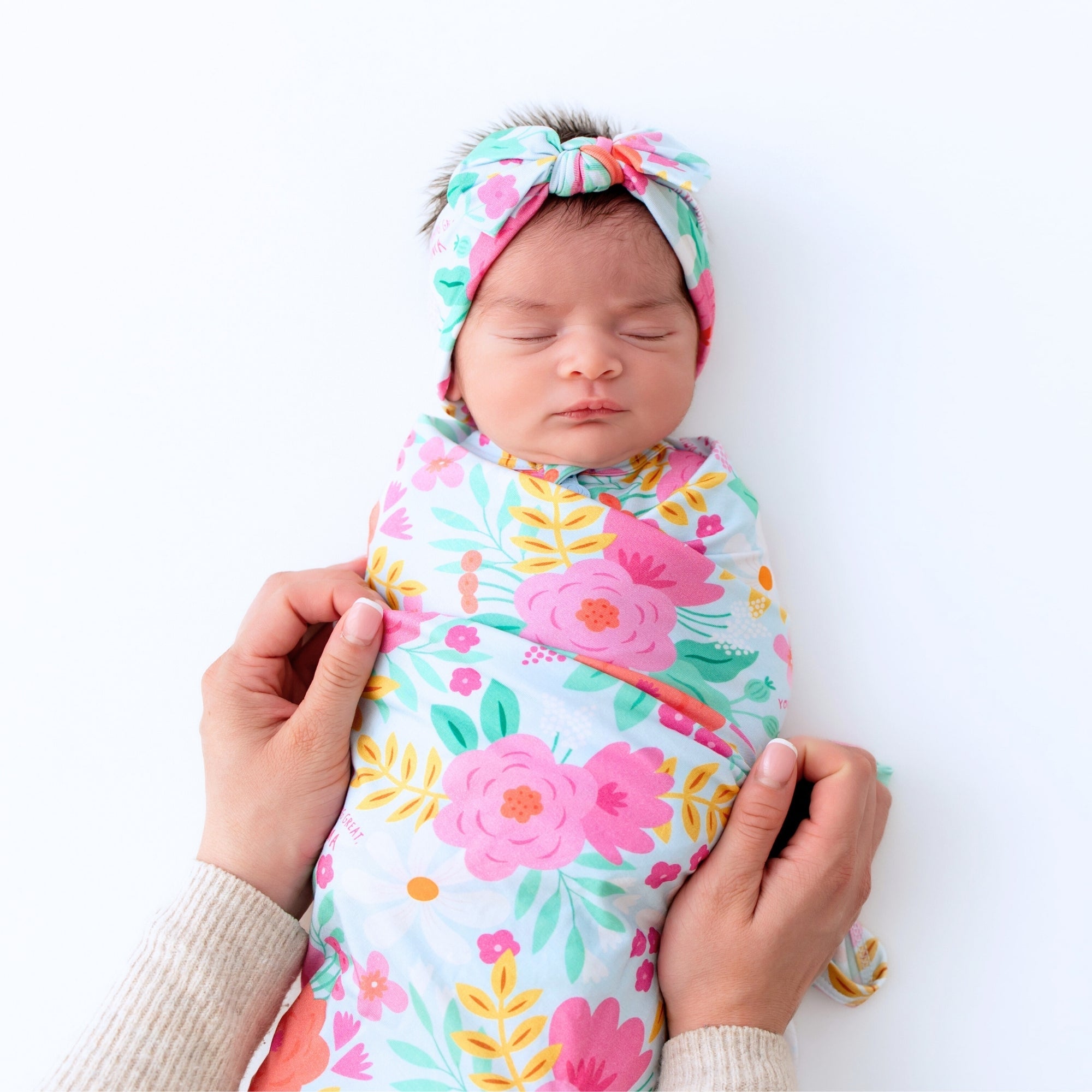 The Forever Swaddle Blanket | Flower Power