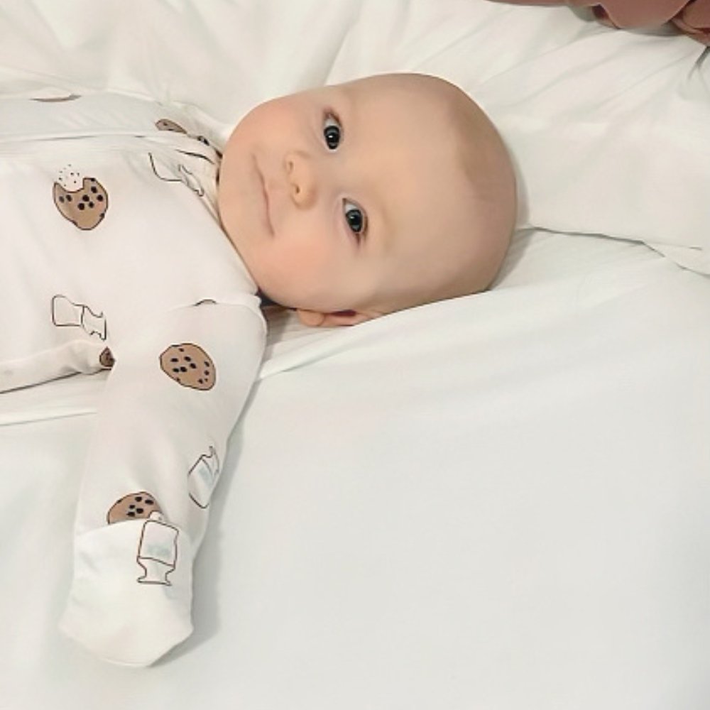 Zippered Footie In Cookie Craze