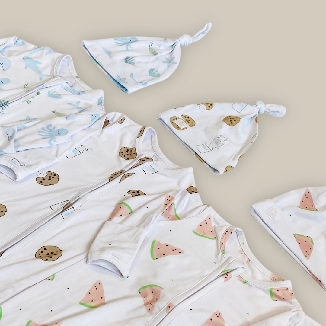 Zippered Footie In Cookie Craze