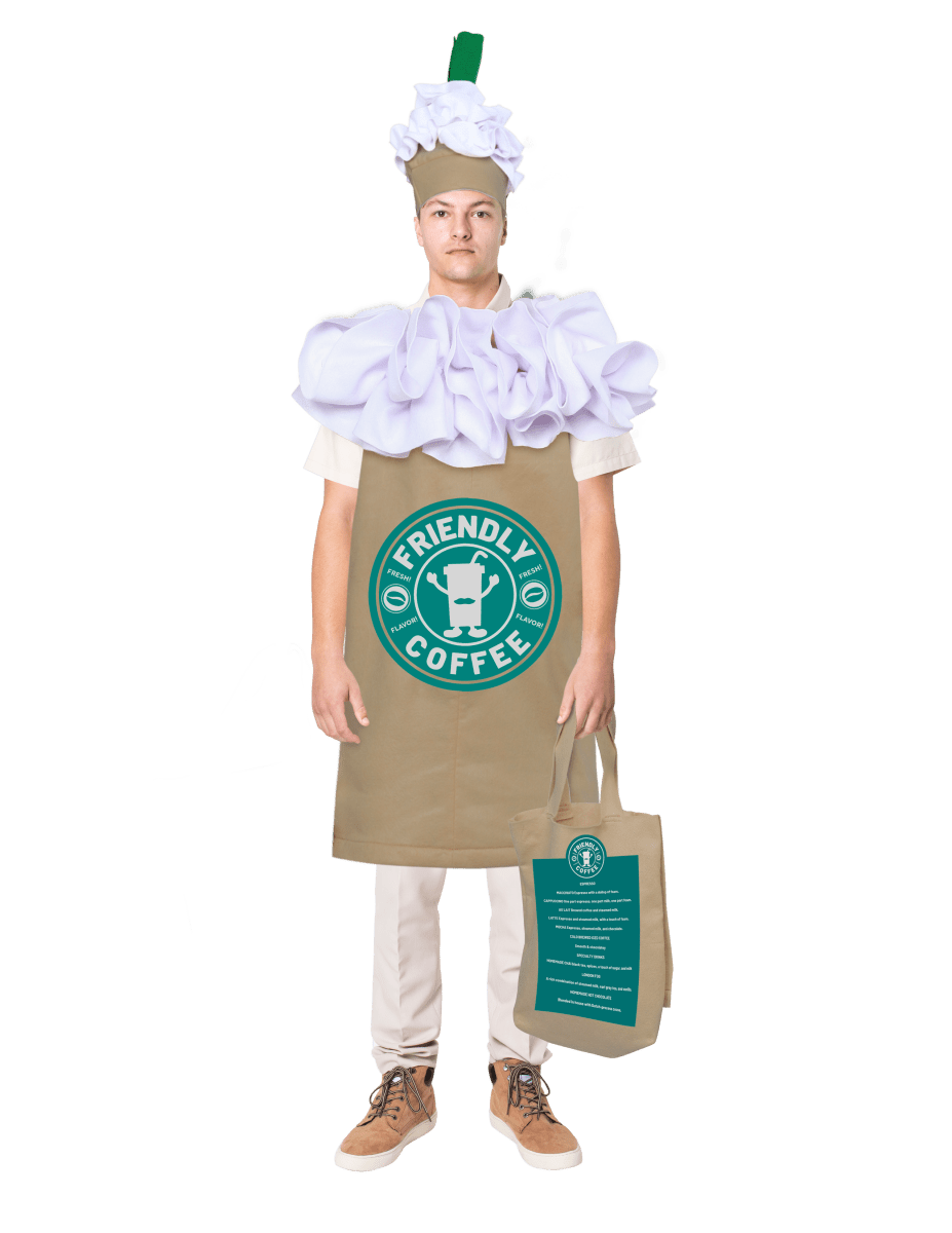 Frappuccino Costume For Adults
