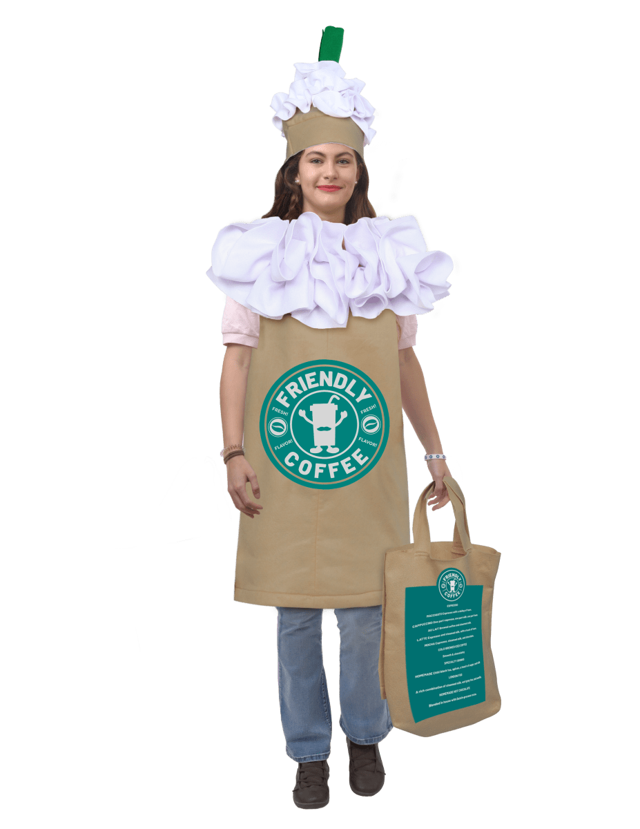 Frappuccino Costume For Adults