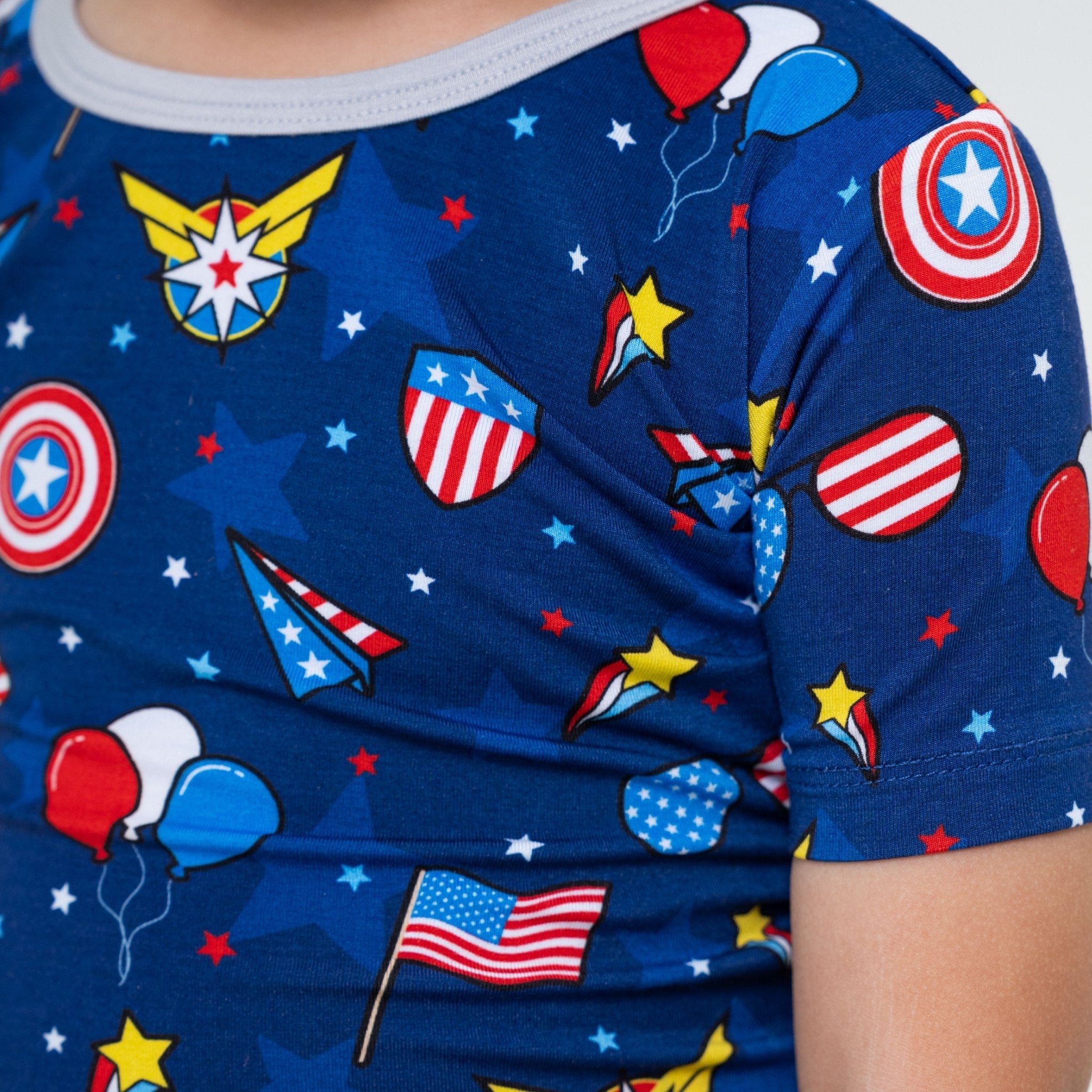 Freedom Flyers Short Sleeve Pajamas