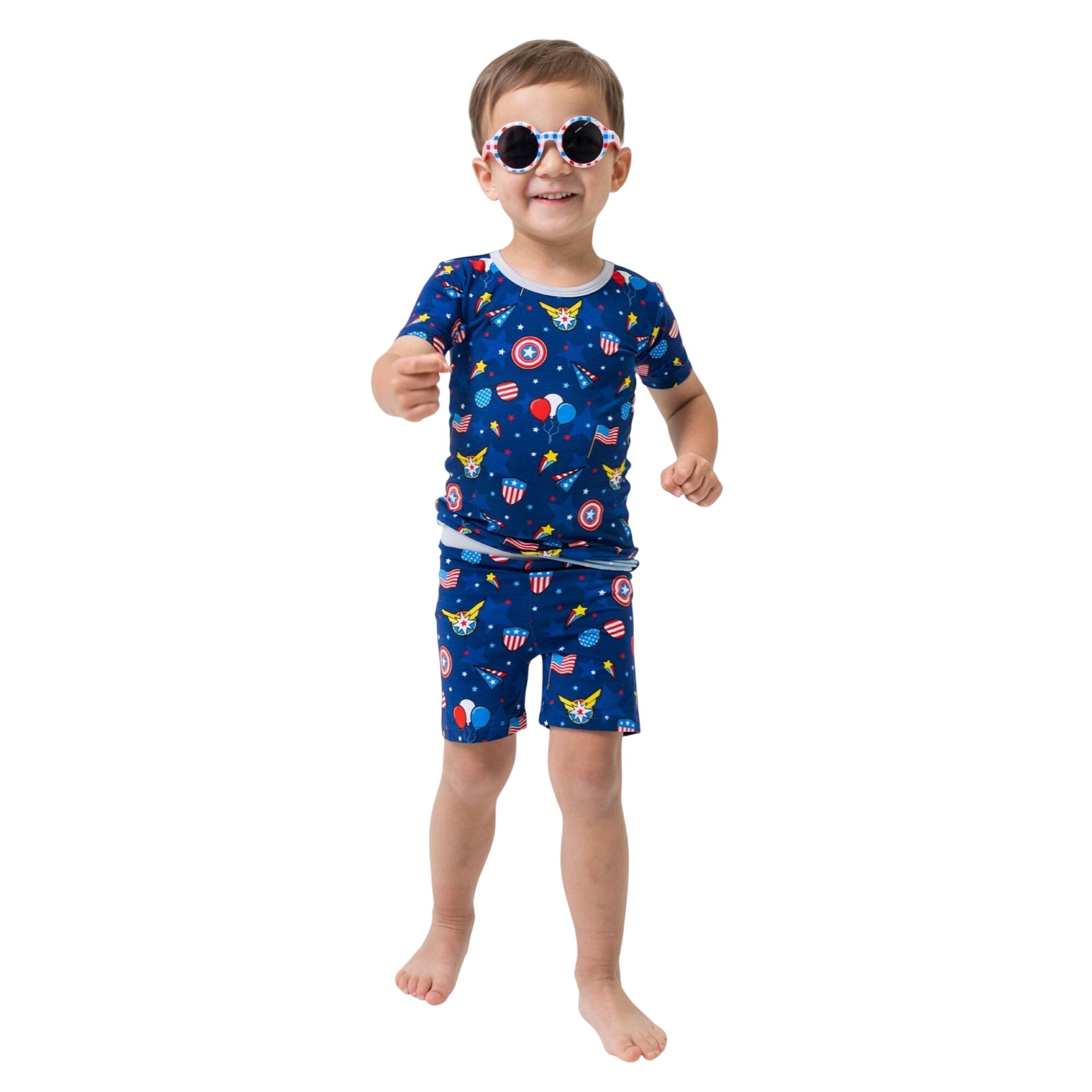 Freedom Flyers Short Sleeve Pajamas