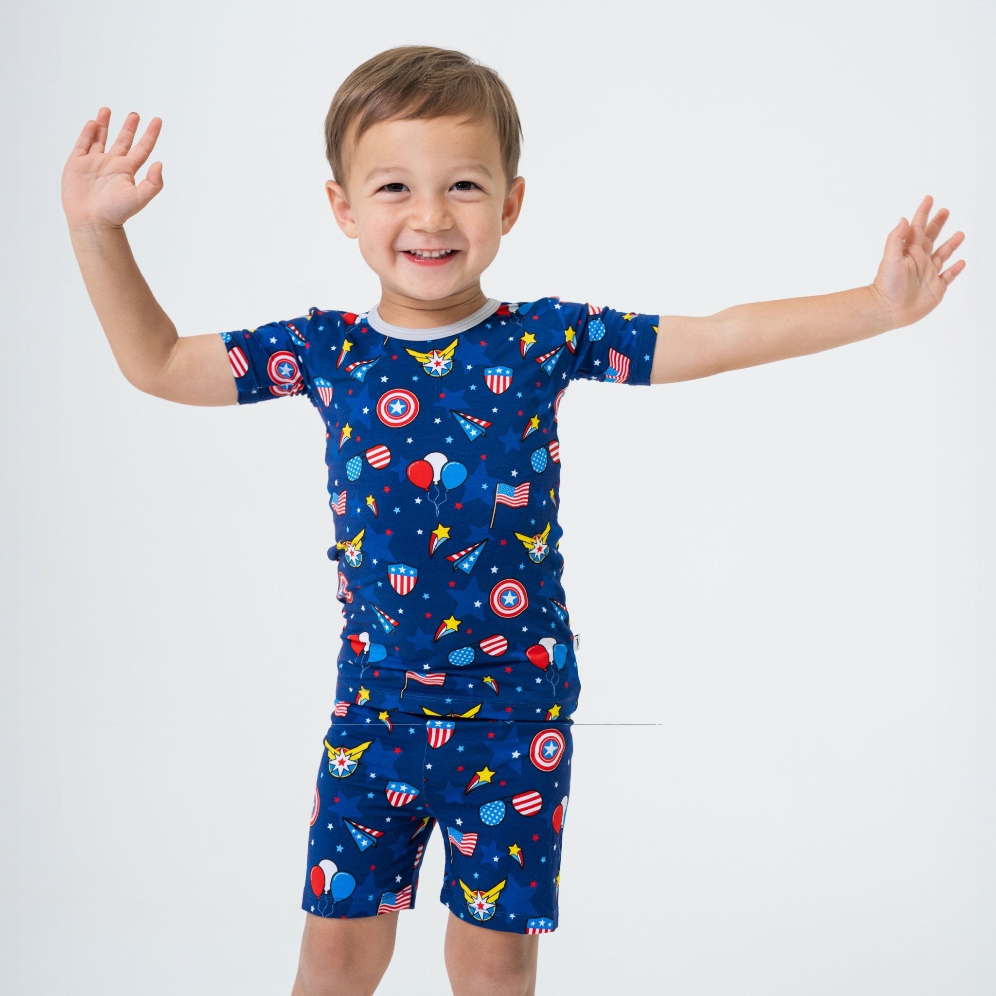 Freedom Flyers Short Sleeve Pajamas