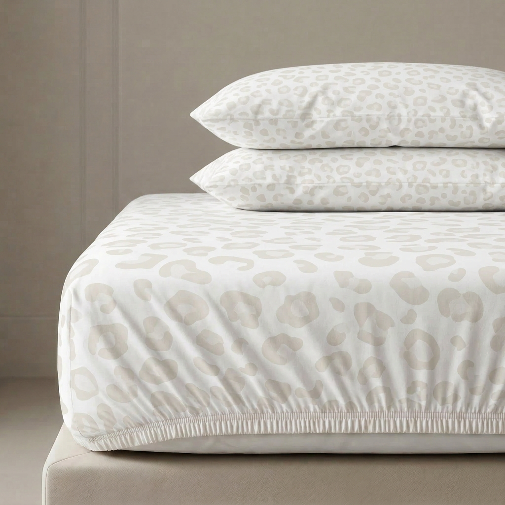 Organic Kids Fitted Sheet - Wild