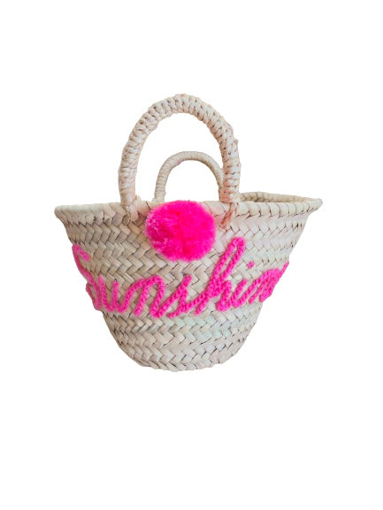 Sunshine Tote- Medium Pink