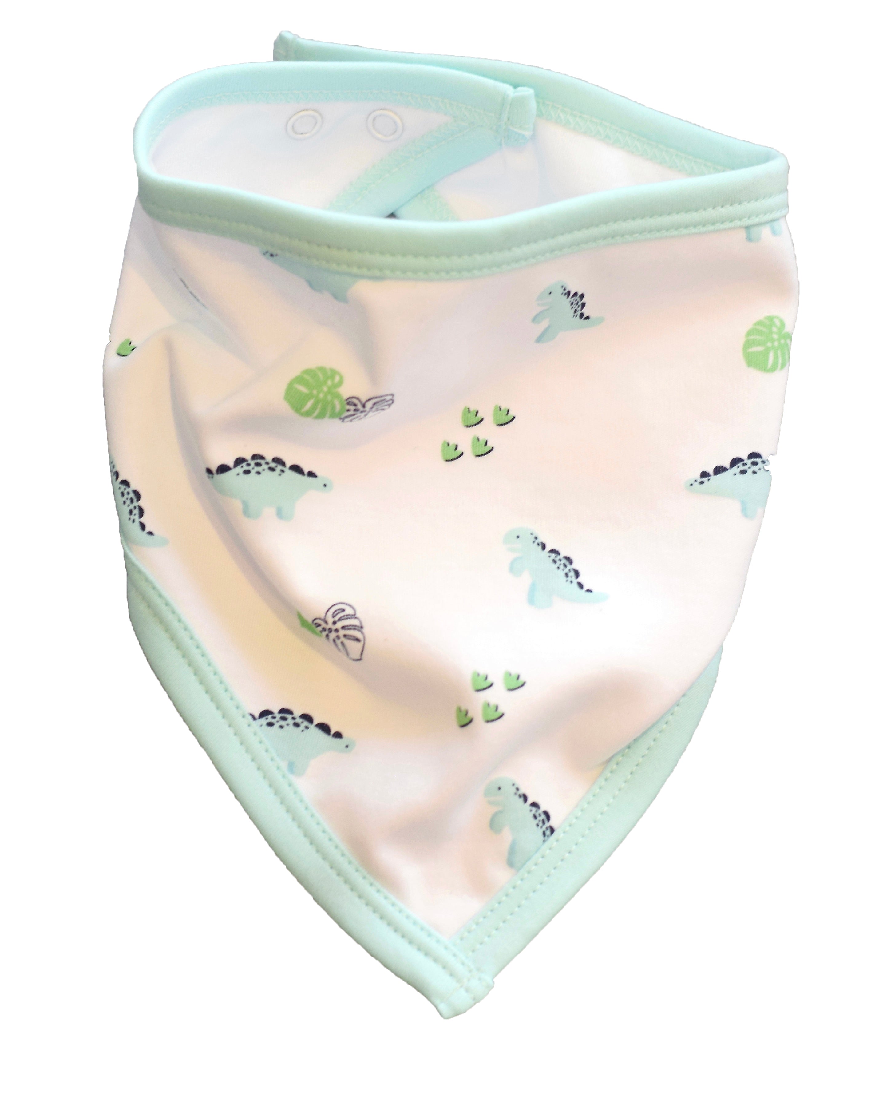 Dino Print Bandana Bib