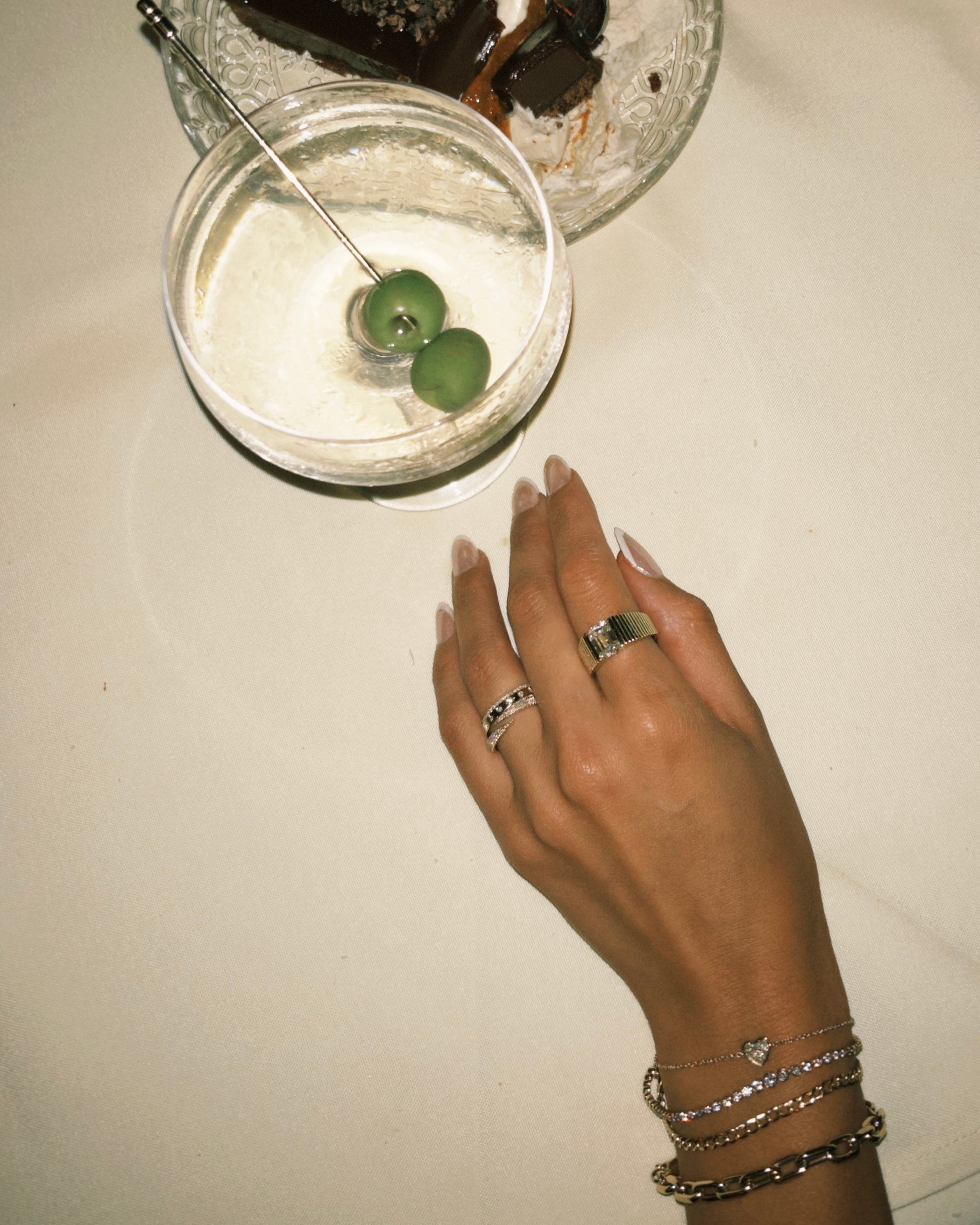 Pave Diamond Spike Claw Ring
