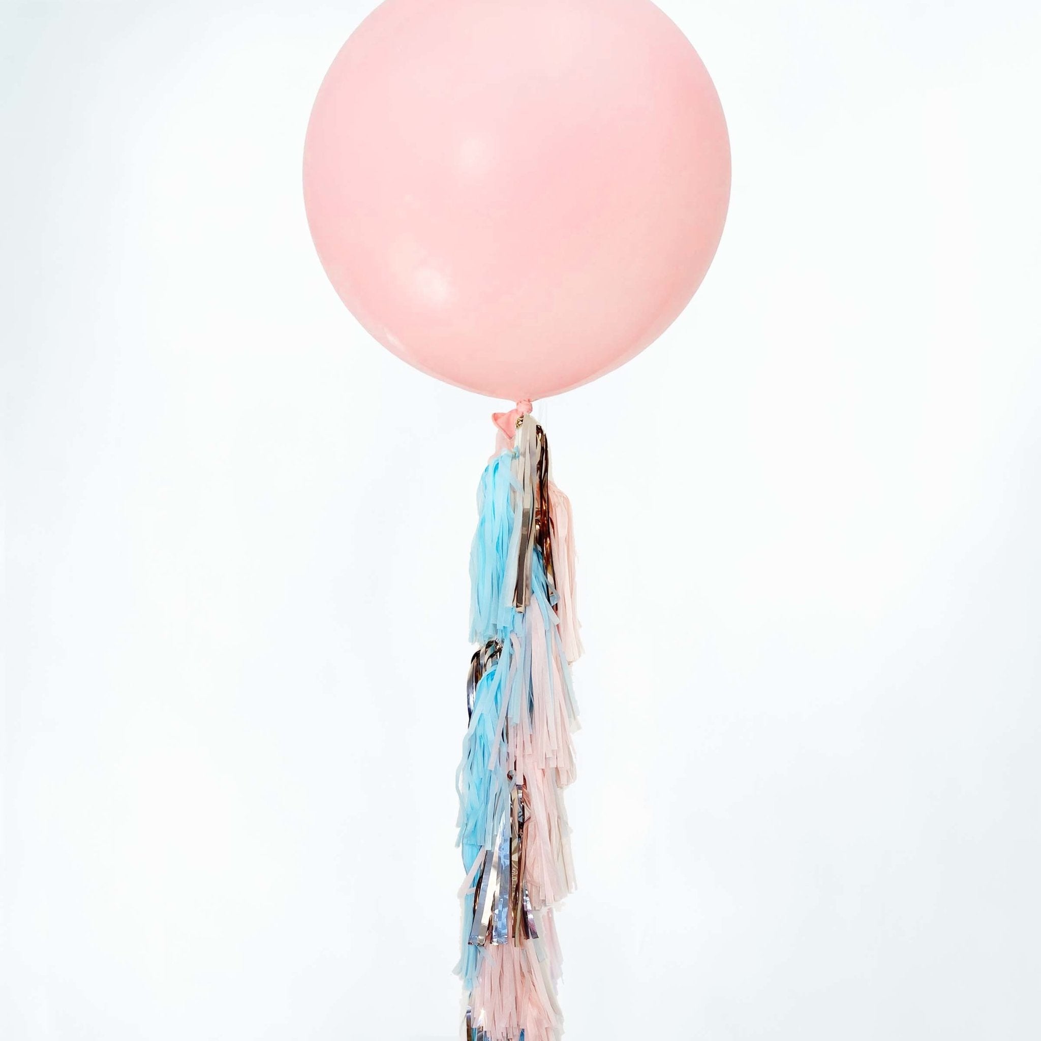 Pastel And Rose Gold Tassel Tail