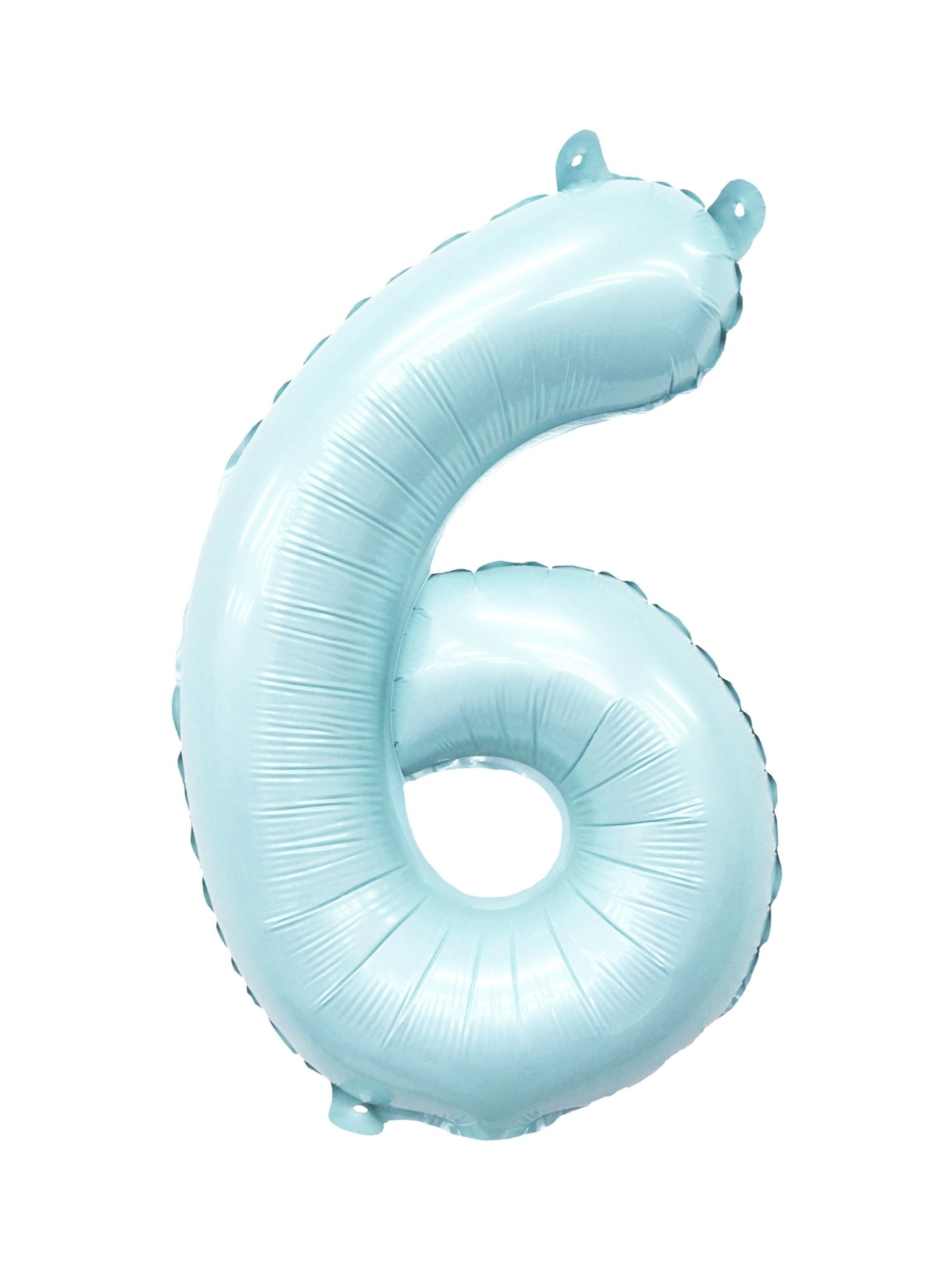 Pastel Blue Number Balloon