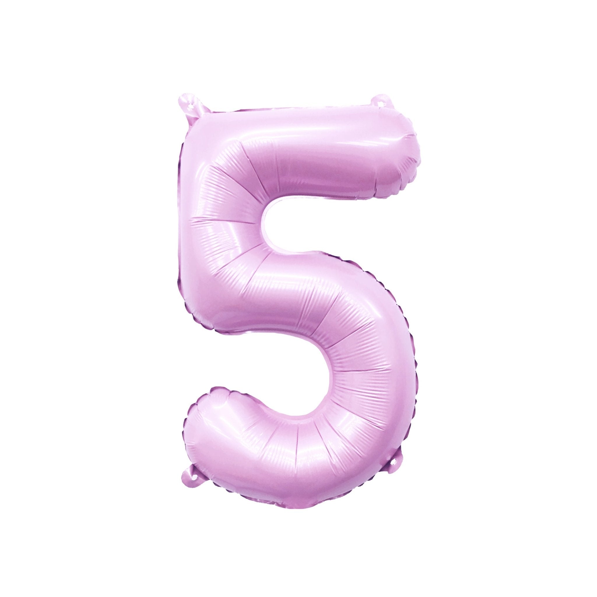 Pastel Pink Number Balloon