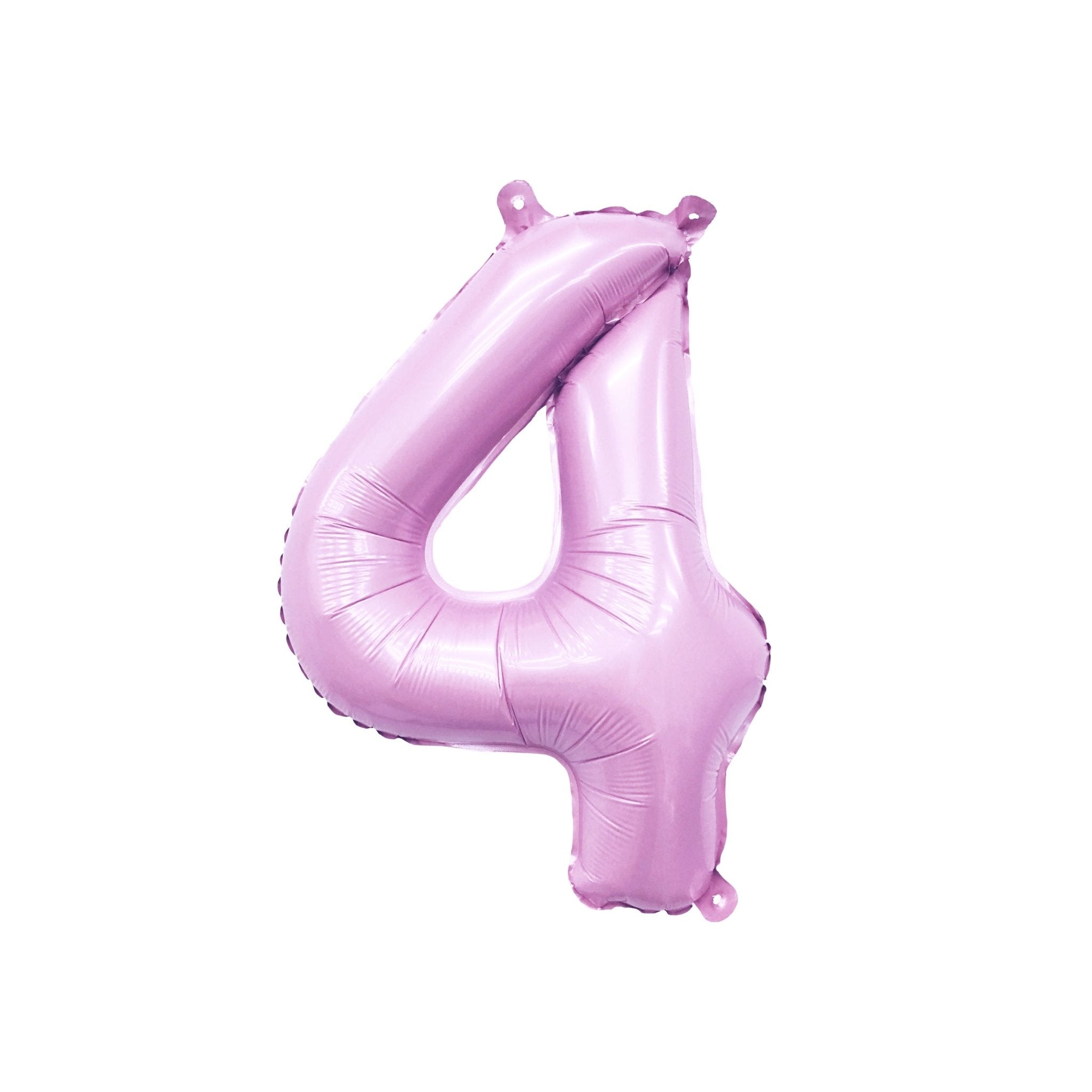 Pastel Pink Number Balloon