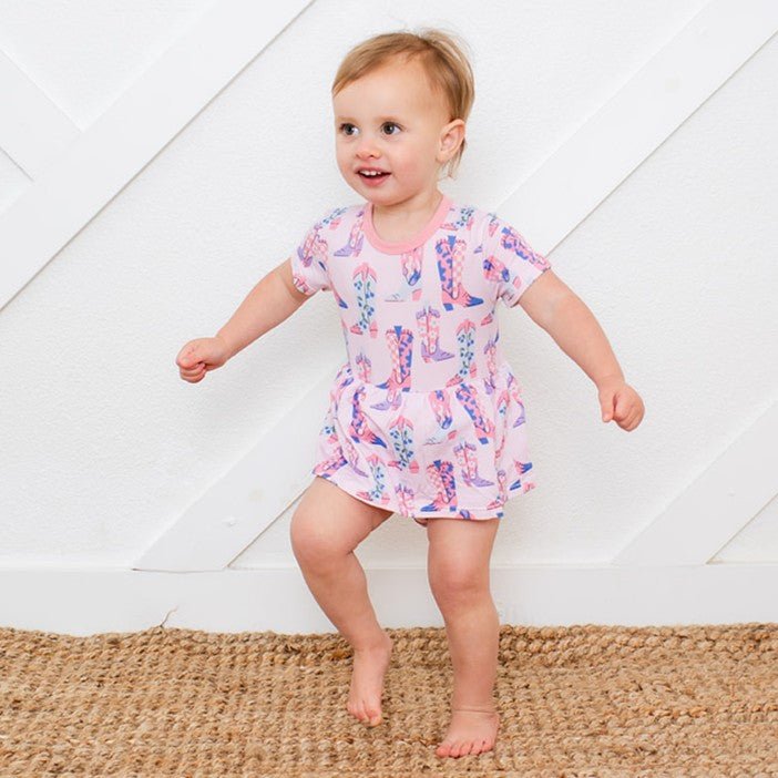 Giddy Up Bodysuit Dress