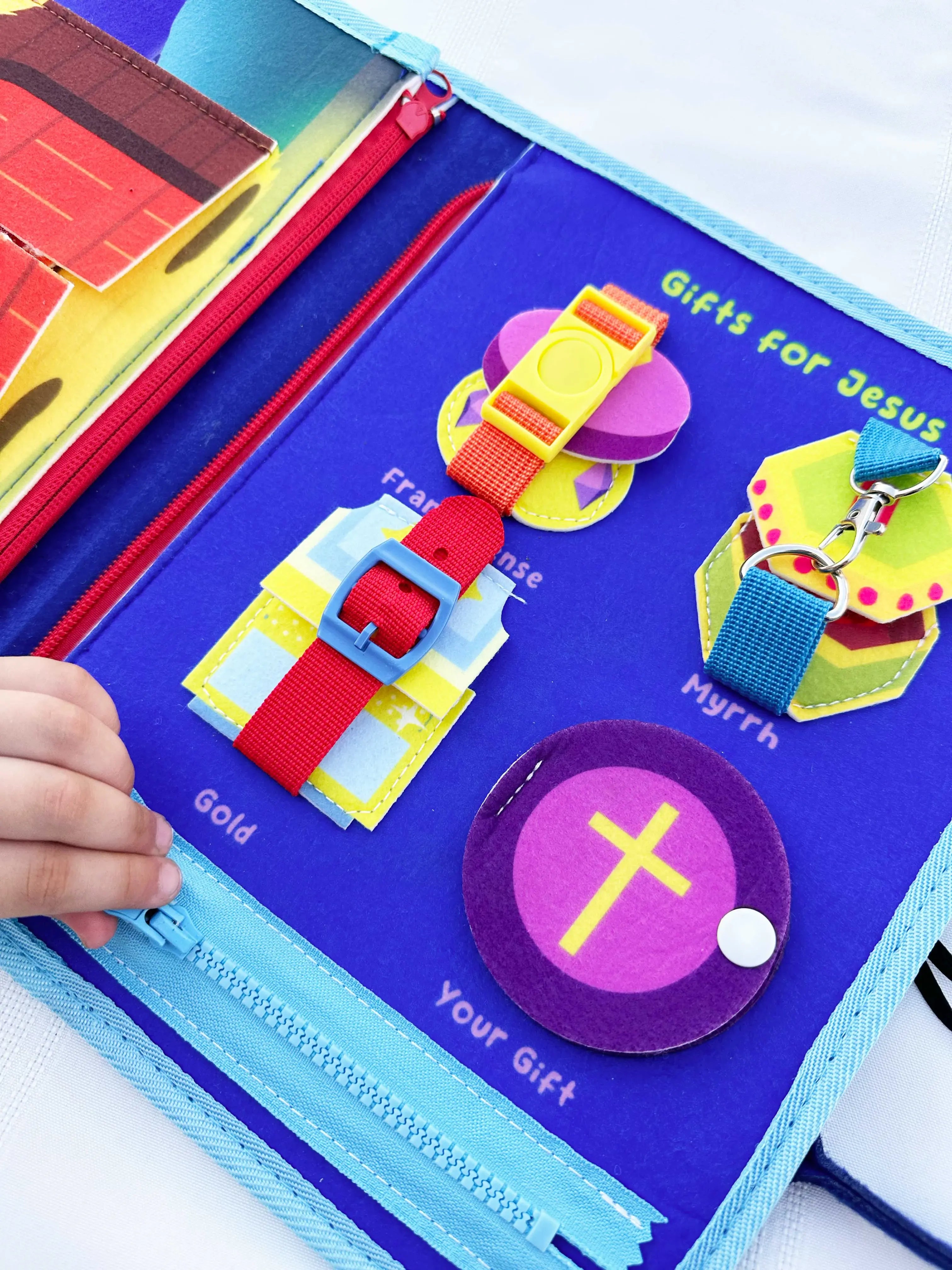 My Pray And Play Nativity Busy Book - A Quiet Felt Book