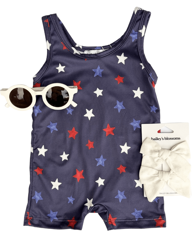 Gigi Bikeshort Romper - All-star