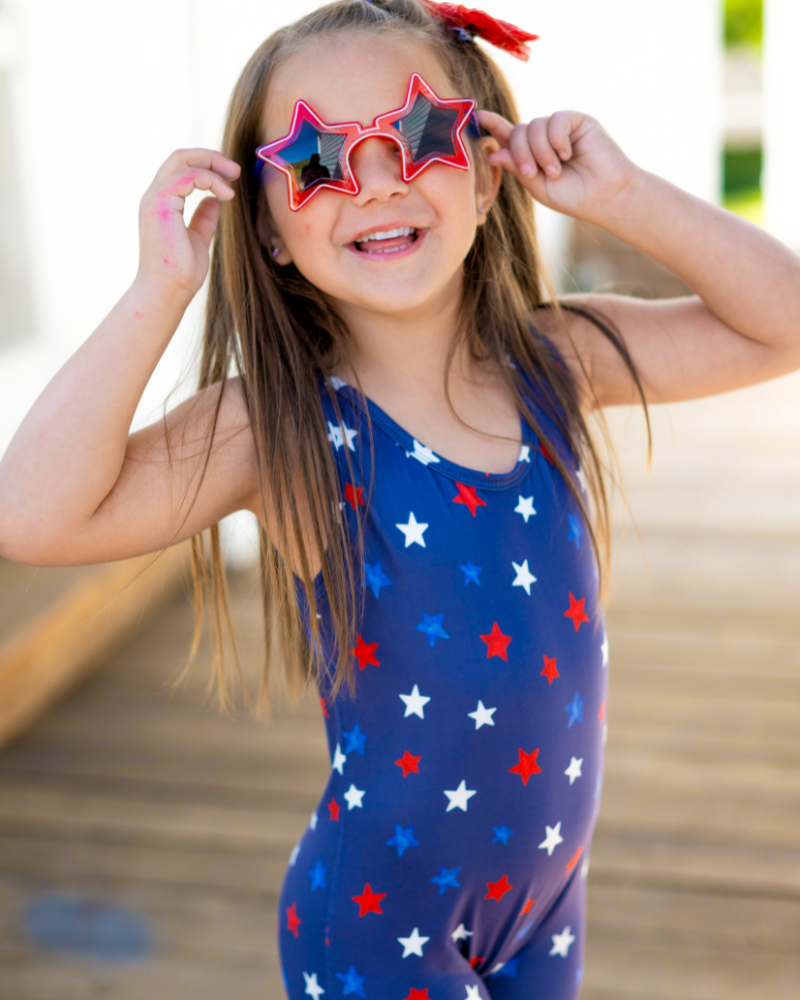 Gigi Bikeshort Romper - All-star