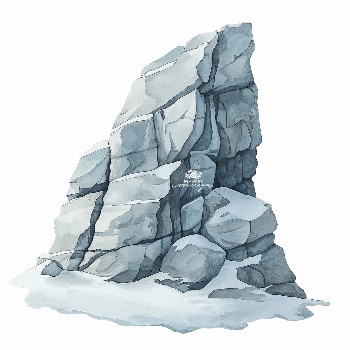 Arctic Animal Friends - Fabric Nursery Wall Art Decals