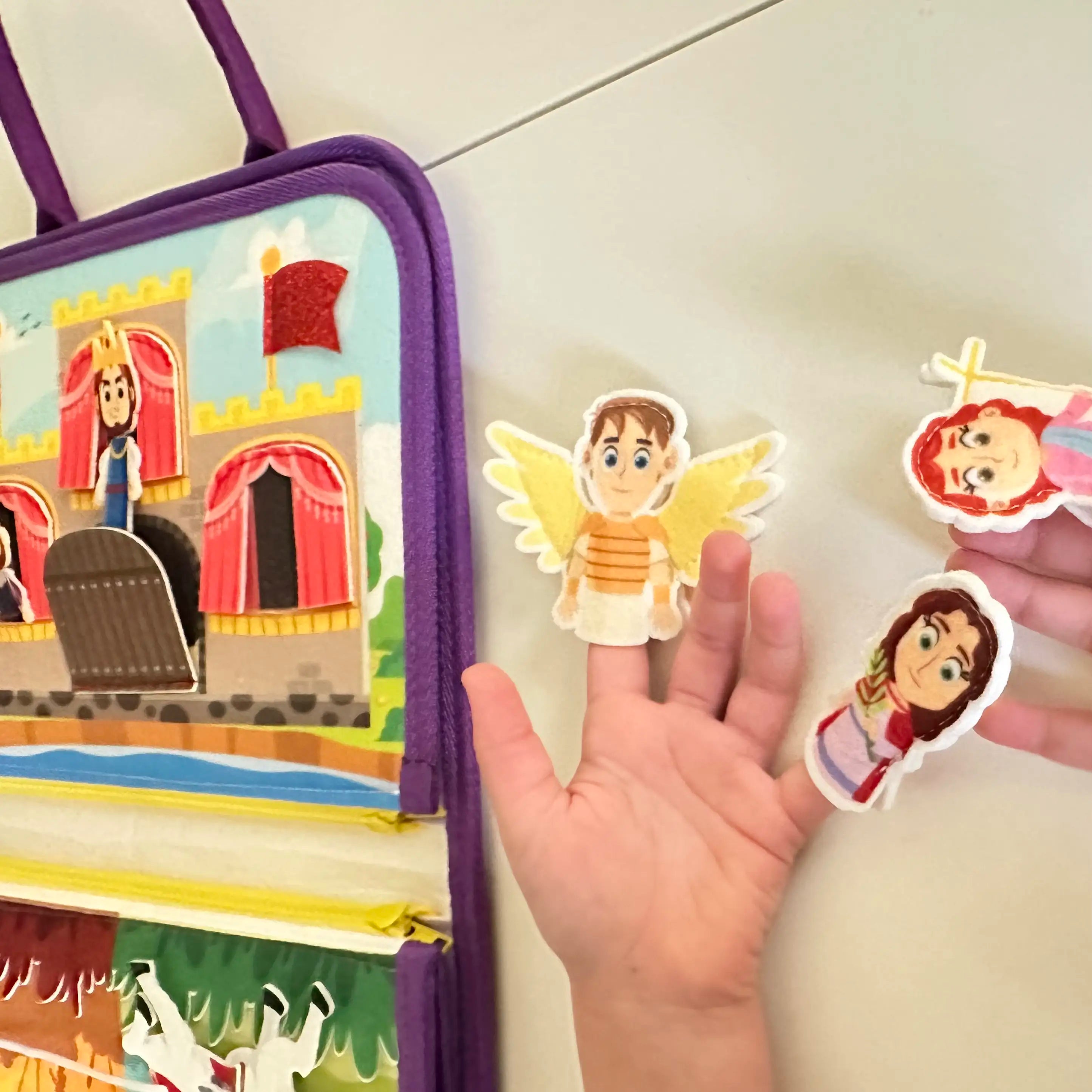 God's Princesses Vol. 1 Felt Busy Book - St. Joan Of Arc And St. Josephine Bakhita