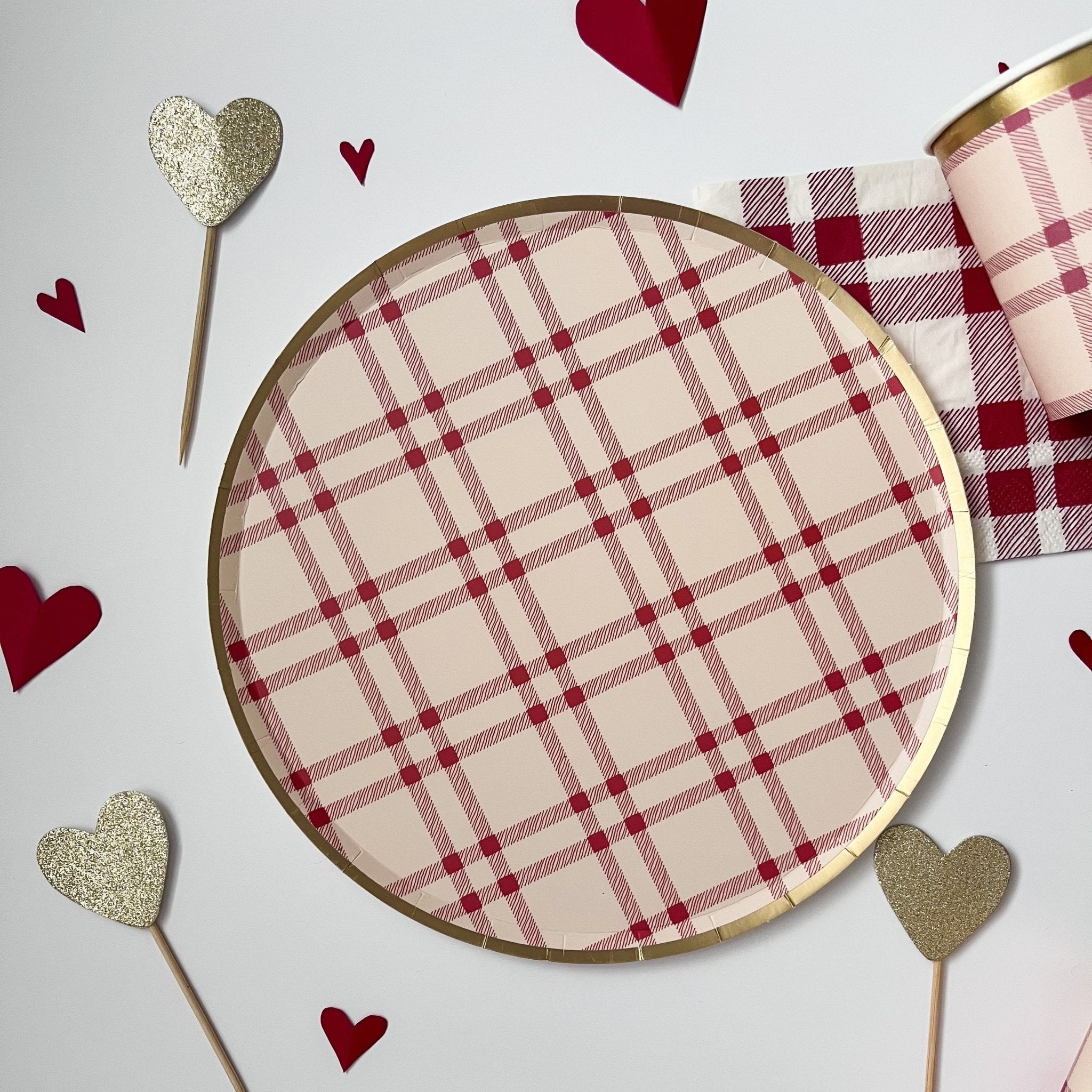 Gold Heart Topper