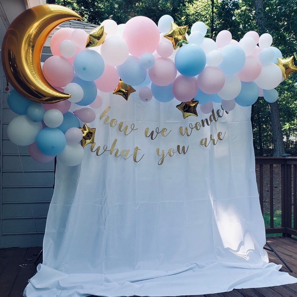 Gold Star Balloon Pack