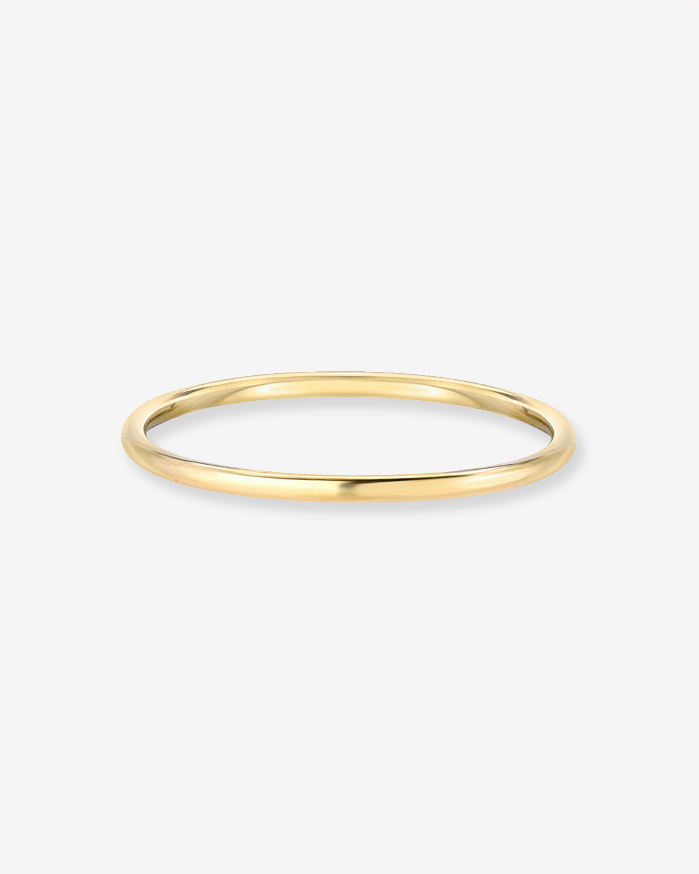 14k Gold Thin Band