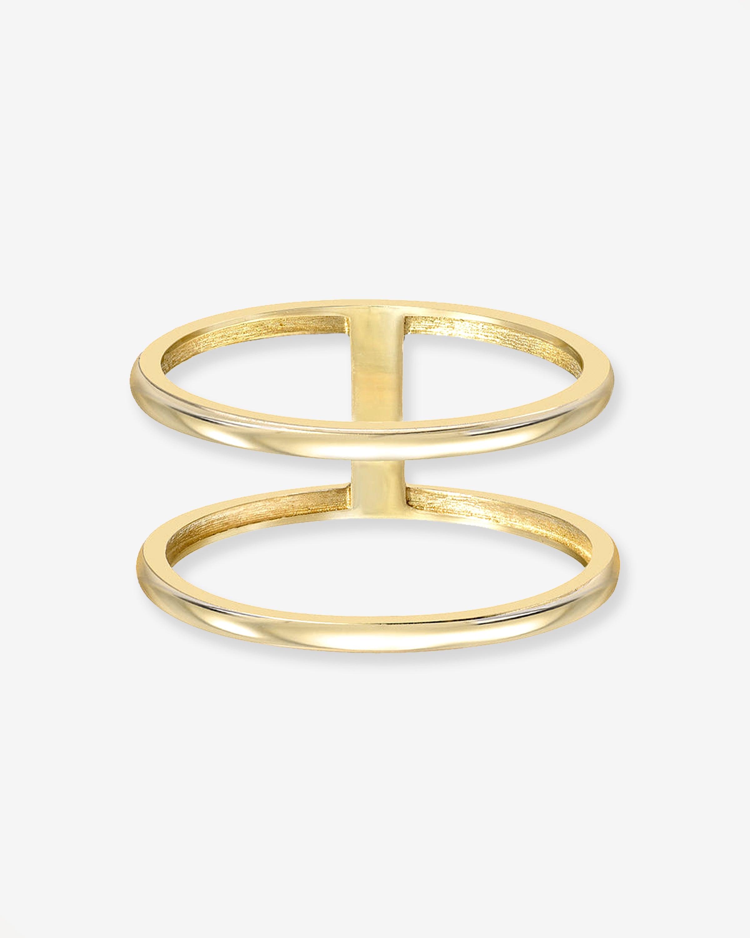 14k Gold Double Band Ring
