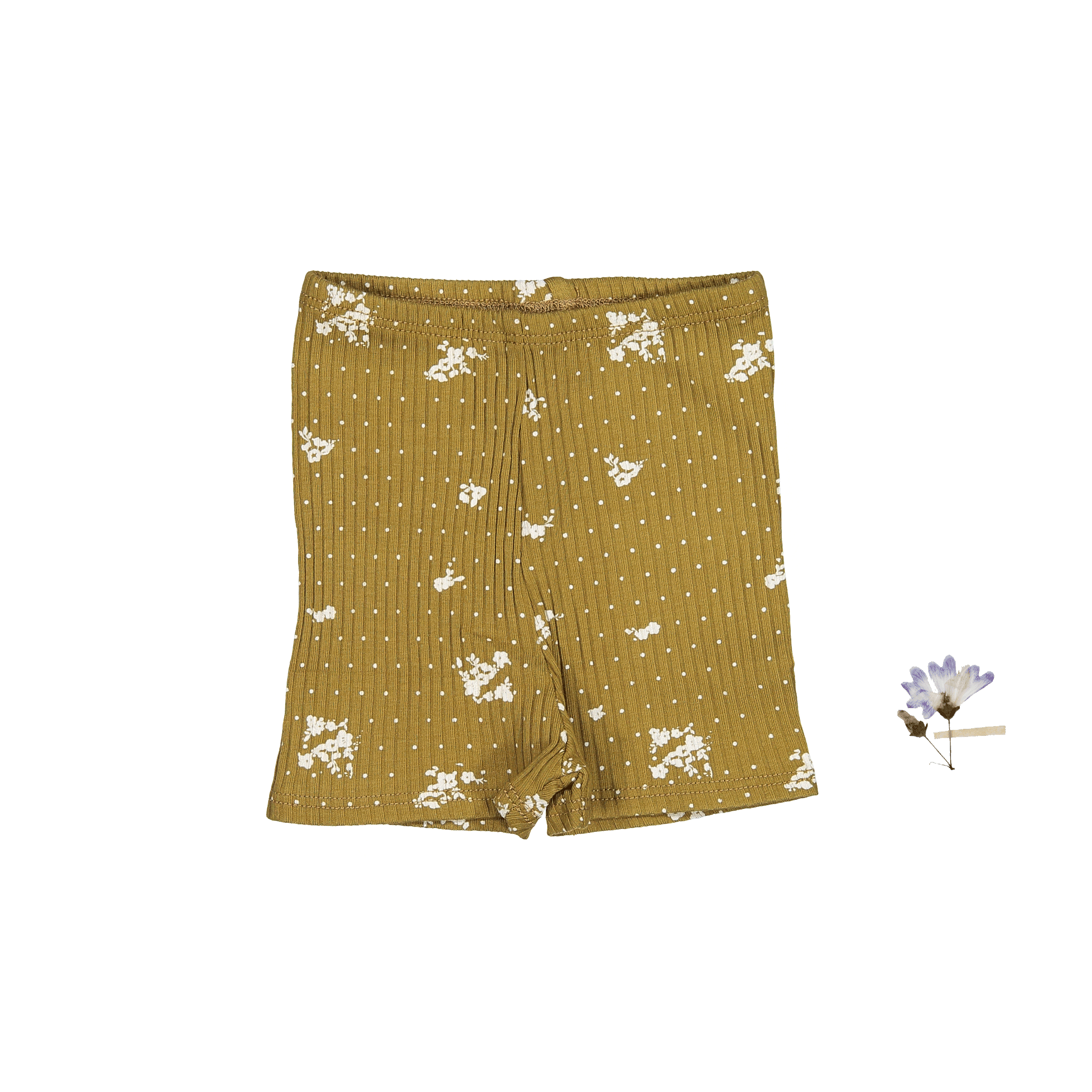 The Printed Short - Golden Floral