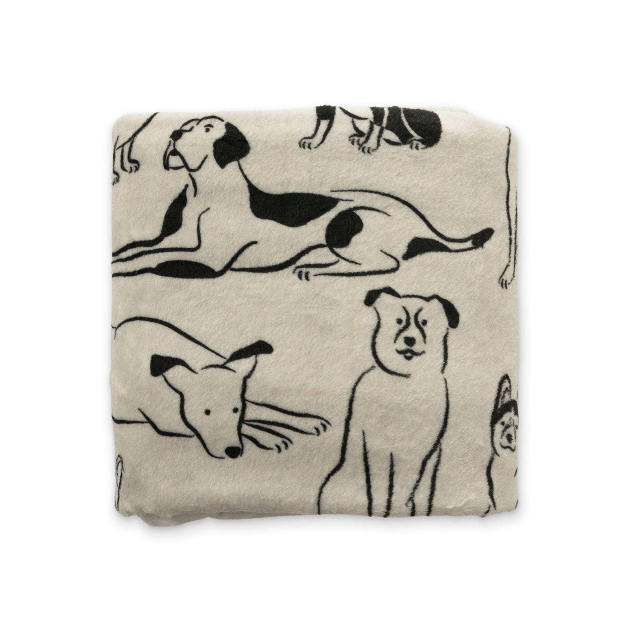 Good Dog Double Sided Throw Blanket