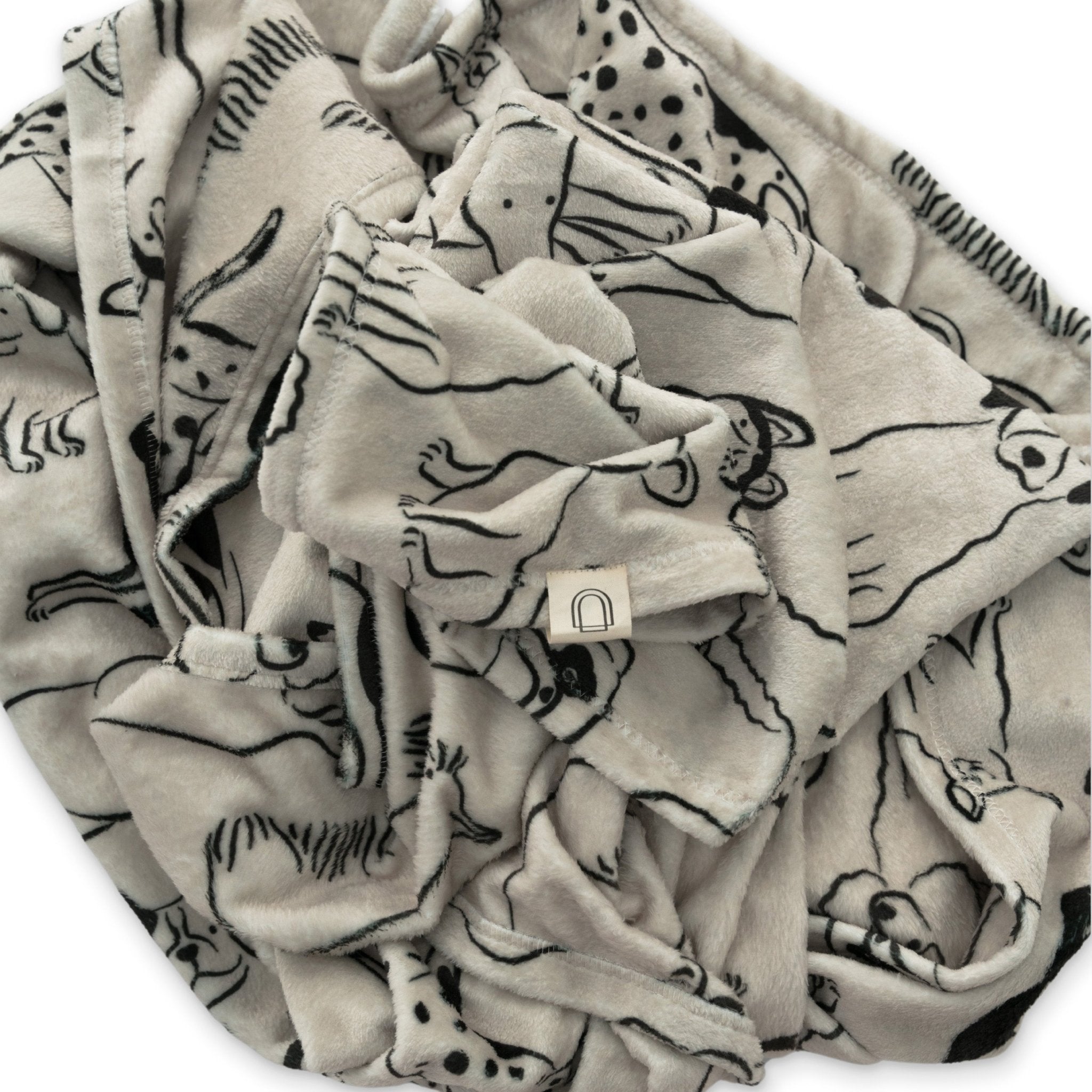 Good Dog Double Sided Throw Blanket