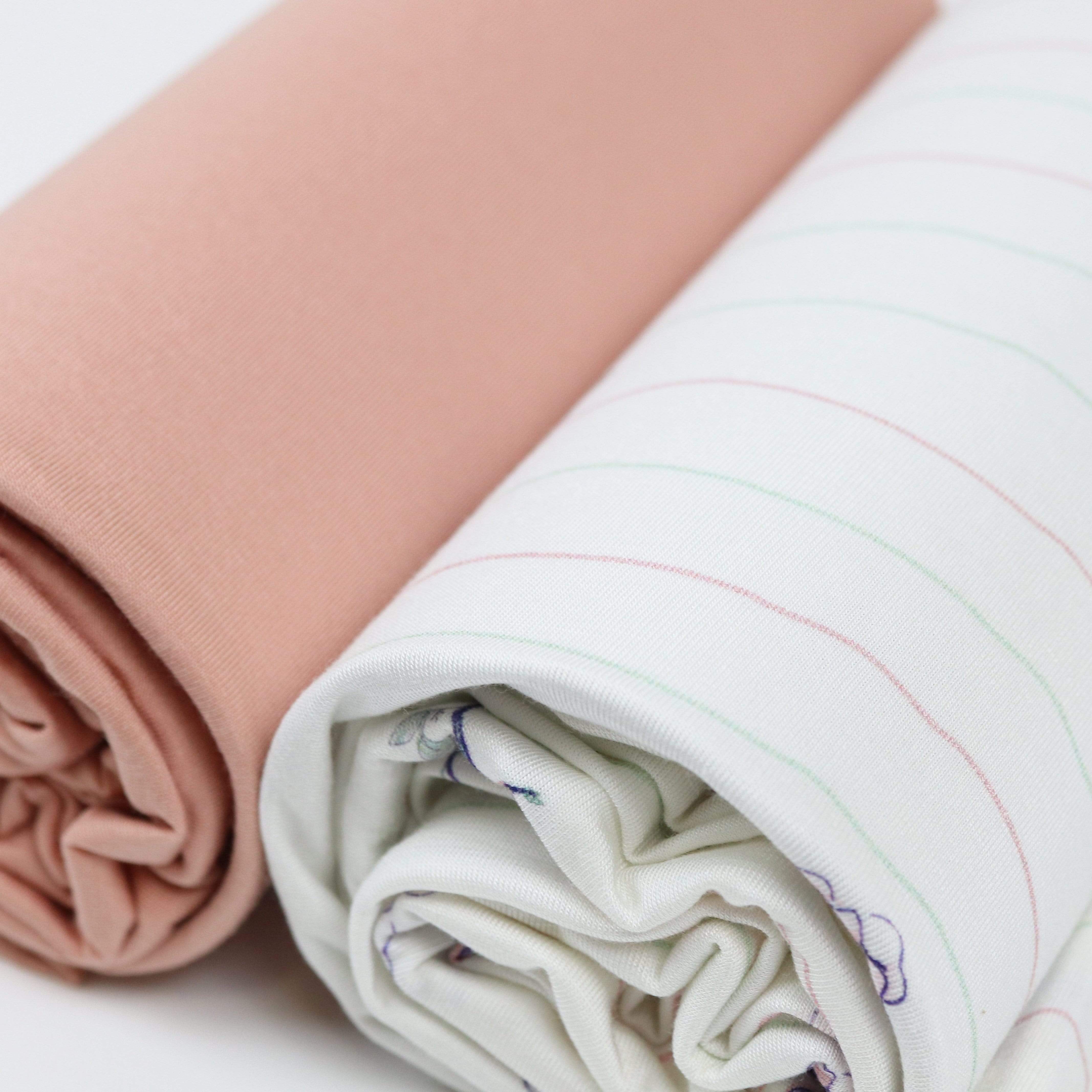 Flower And Pink 2 Pk Swaddle Blanket