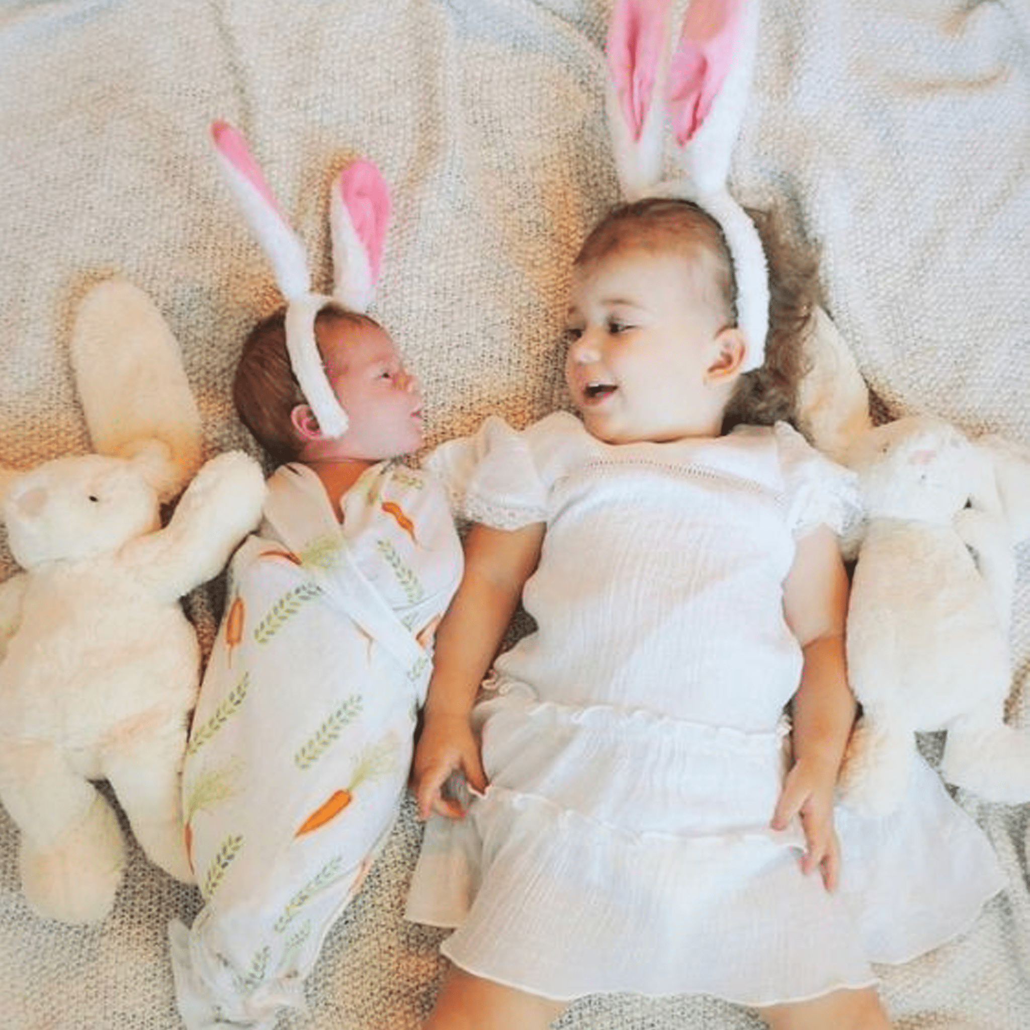 2 Pk Newborn Receiving Blankets | Baby Receiving Blankets