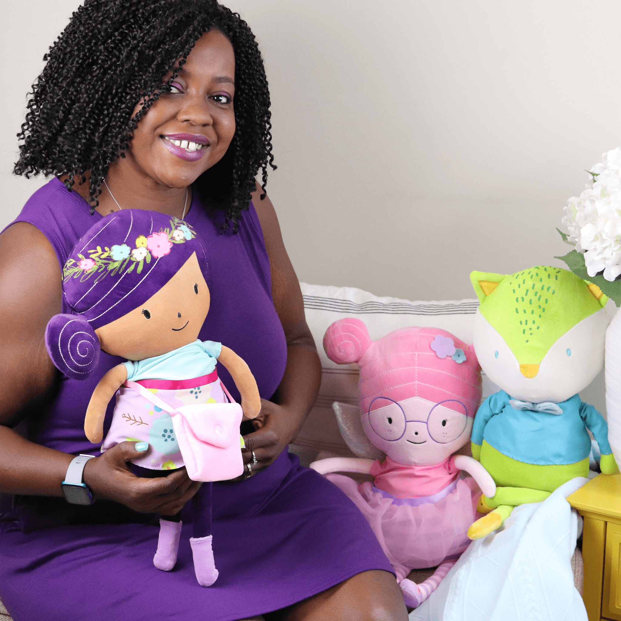 Parker The Woodland Princess Plush Doll: Inspired By The Book "the Forest Of Whimsical Wonder"