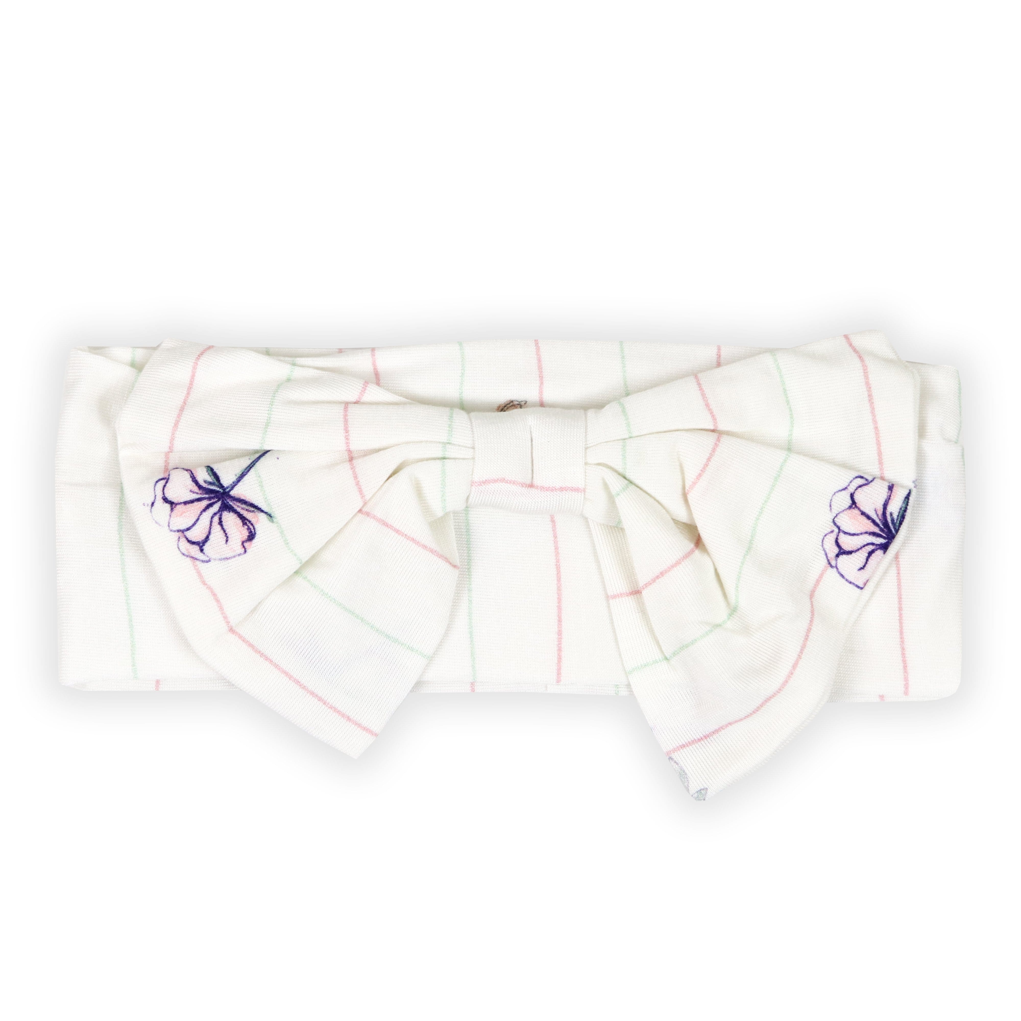 Pink Flower Headband