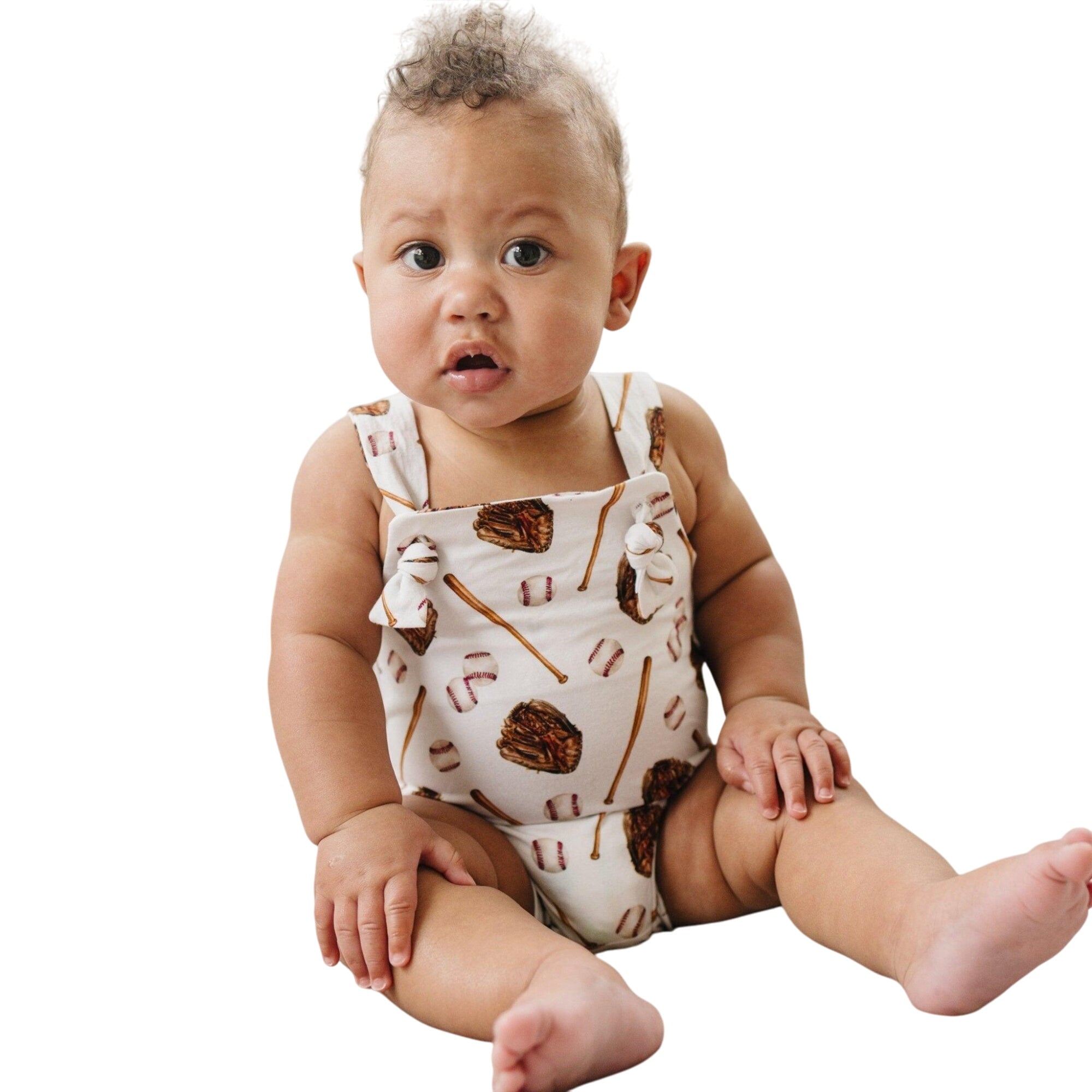 Grand Slam Bamboo Knotted Shortalls