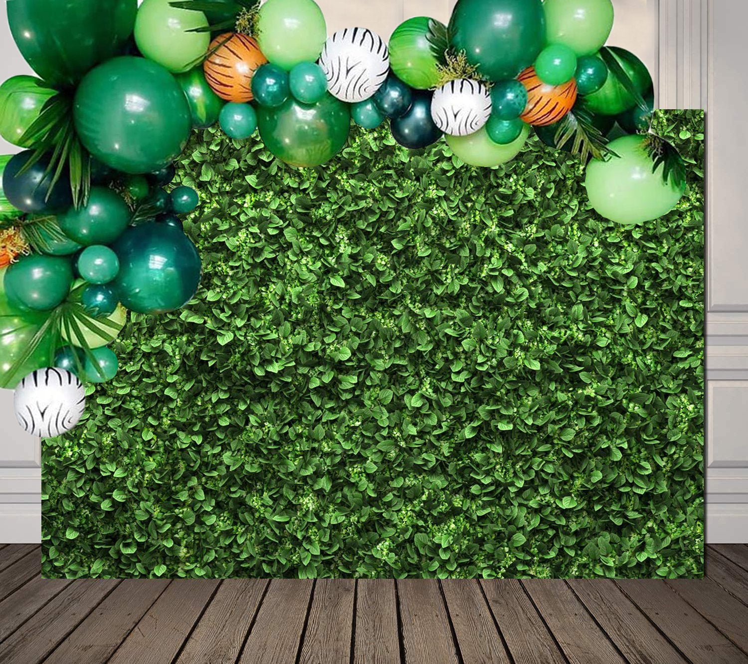 Greenery Boxwood Backdrop