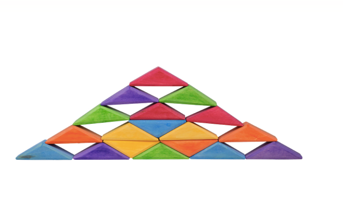 Wooden Rainbow Puzzle Goethe Star