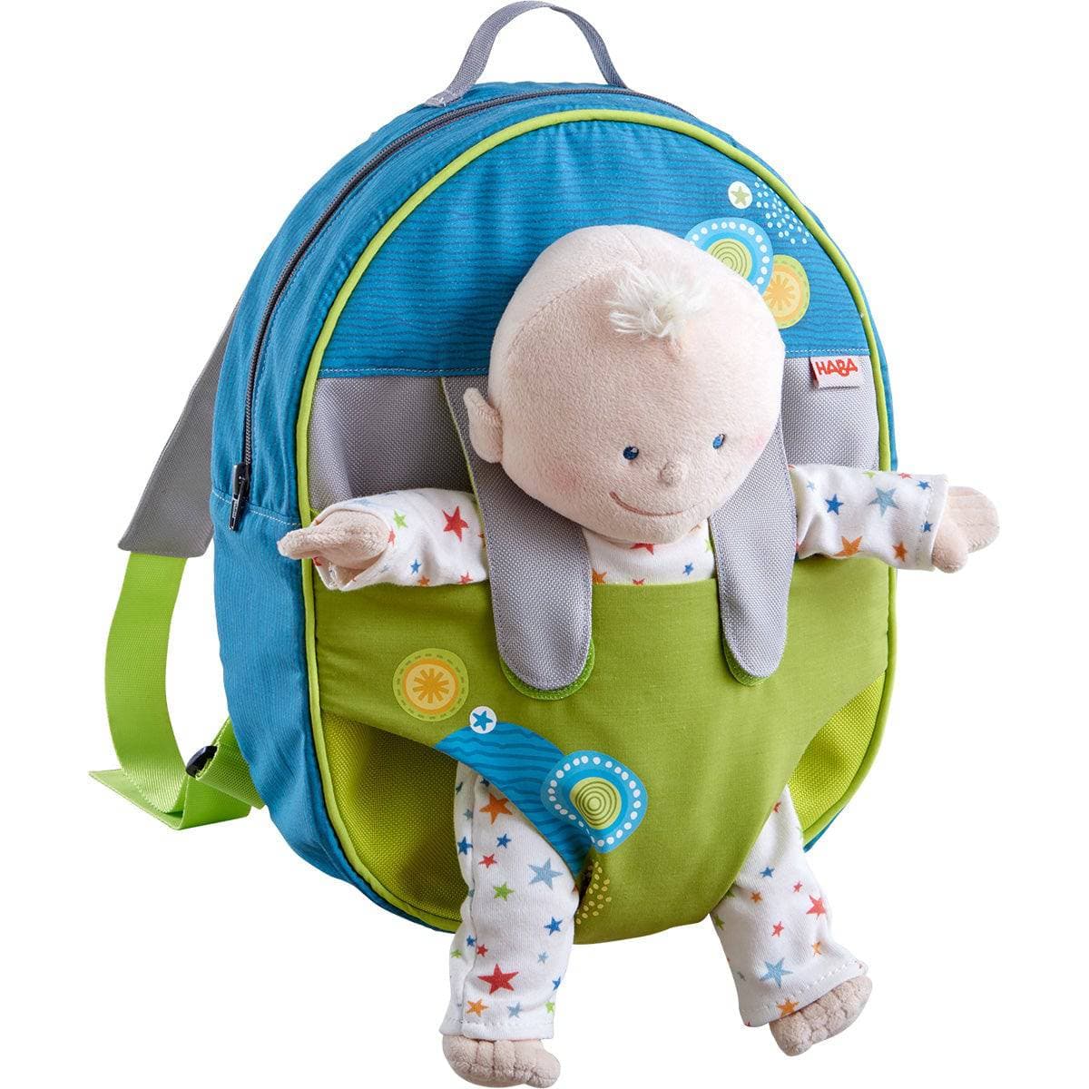 Summer Meadow Backpack To Carry 12" Soft Dolls