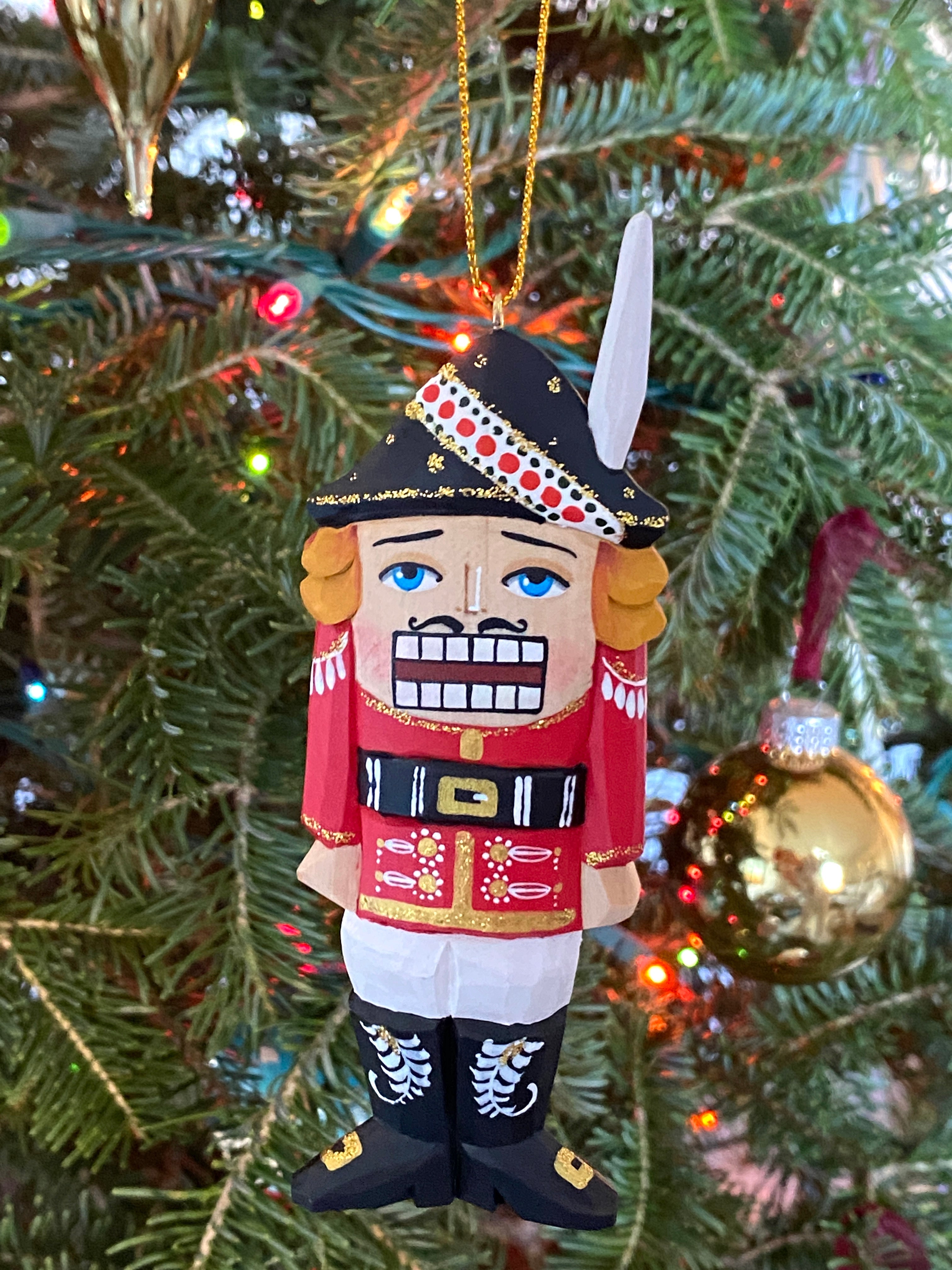 Hand Painted Nutcracker Ornament