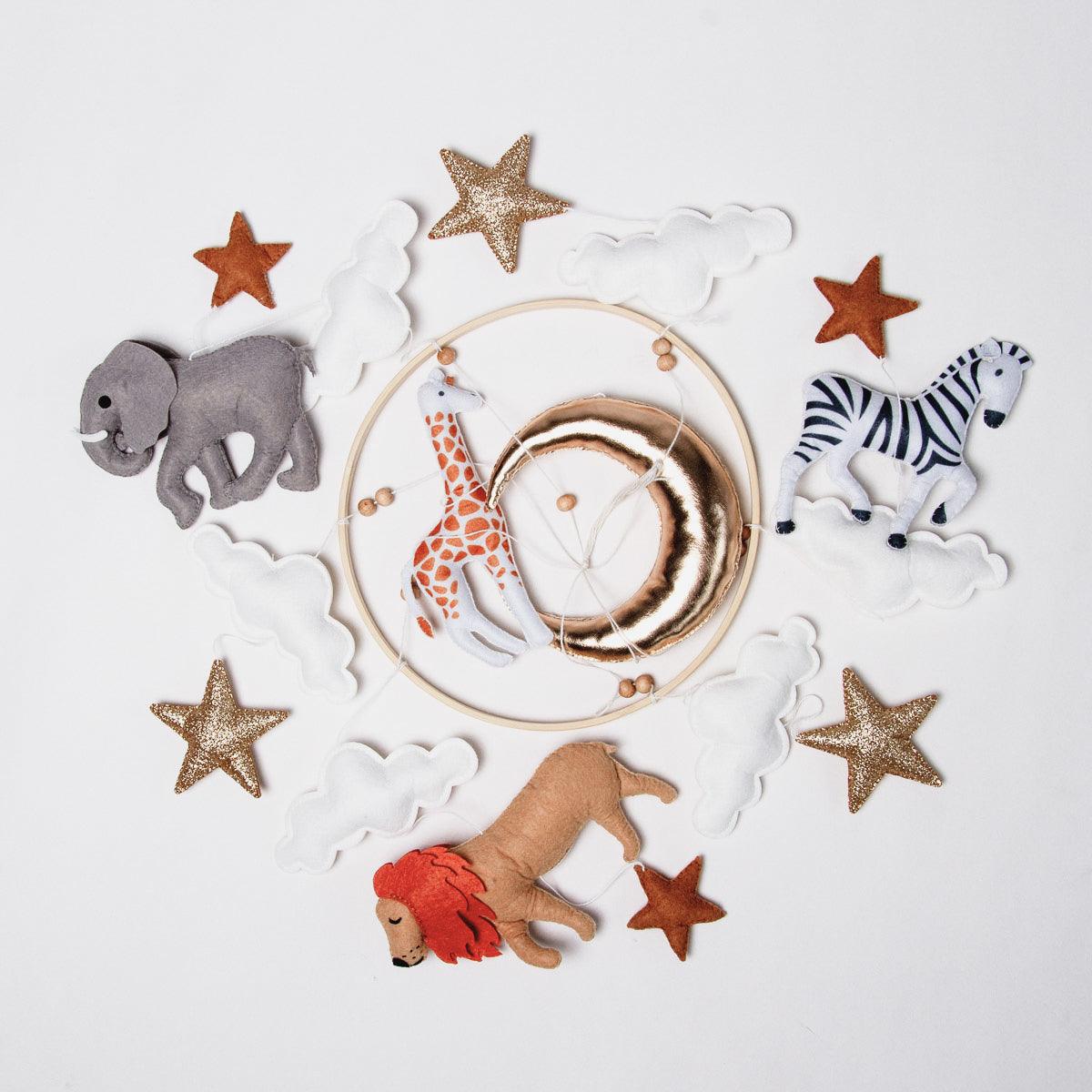 Handmade Baby Mobile | Safari
