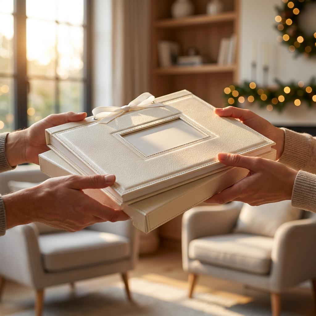 Handmade Eco-friendly Wedding Album / Scrapbook