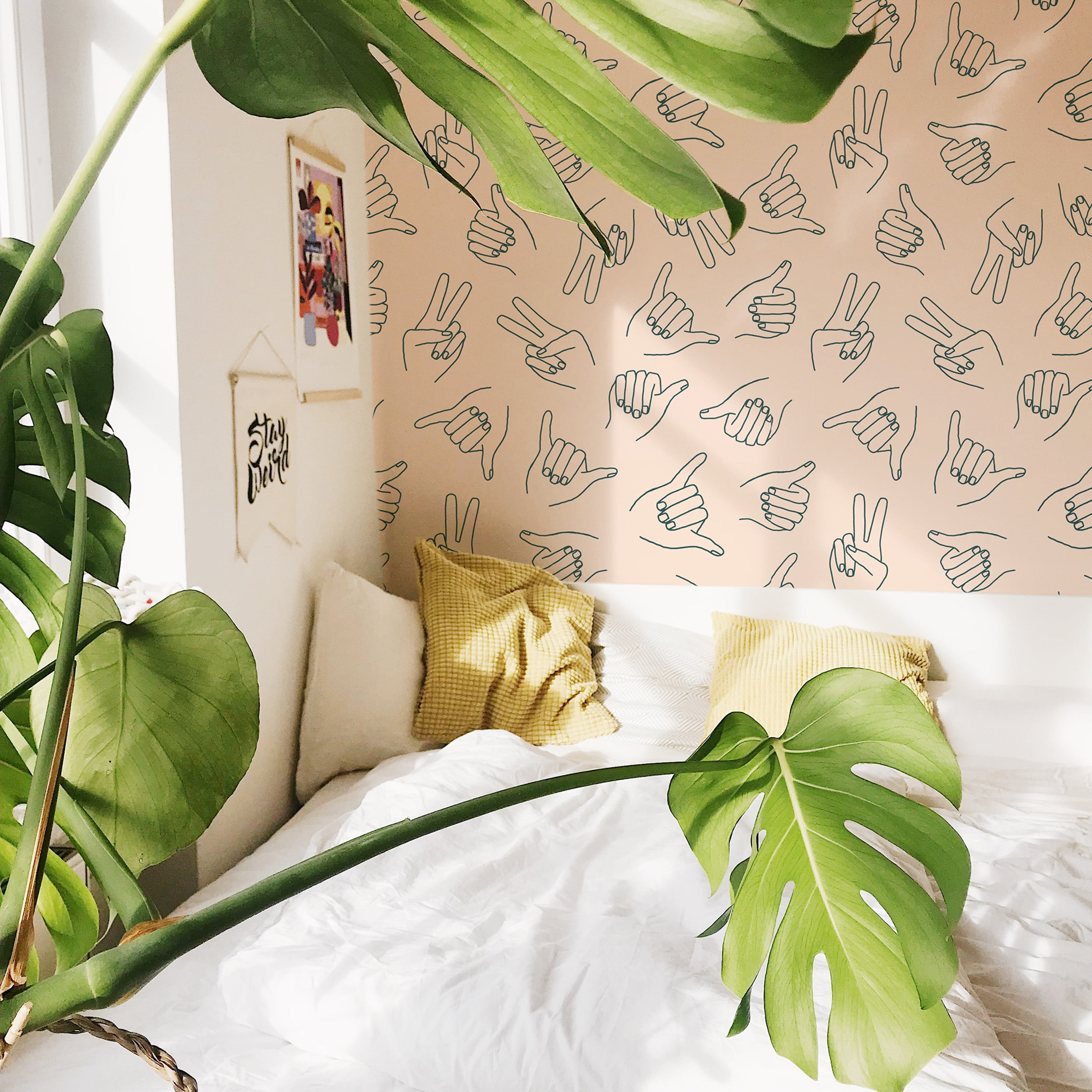 Hang Loose Wallpaper By Kmbo Designs