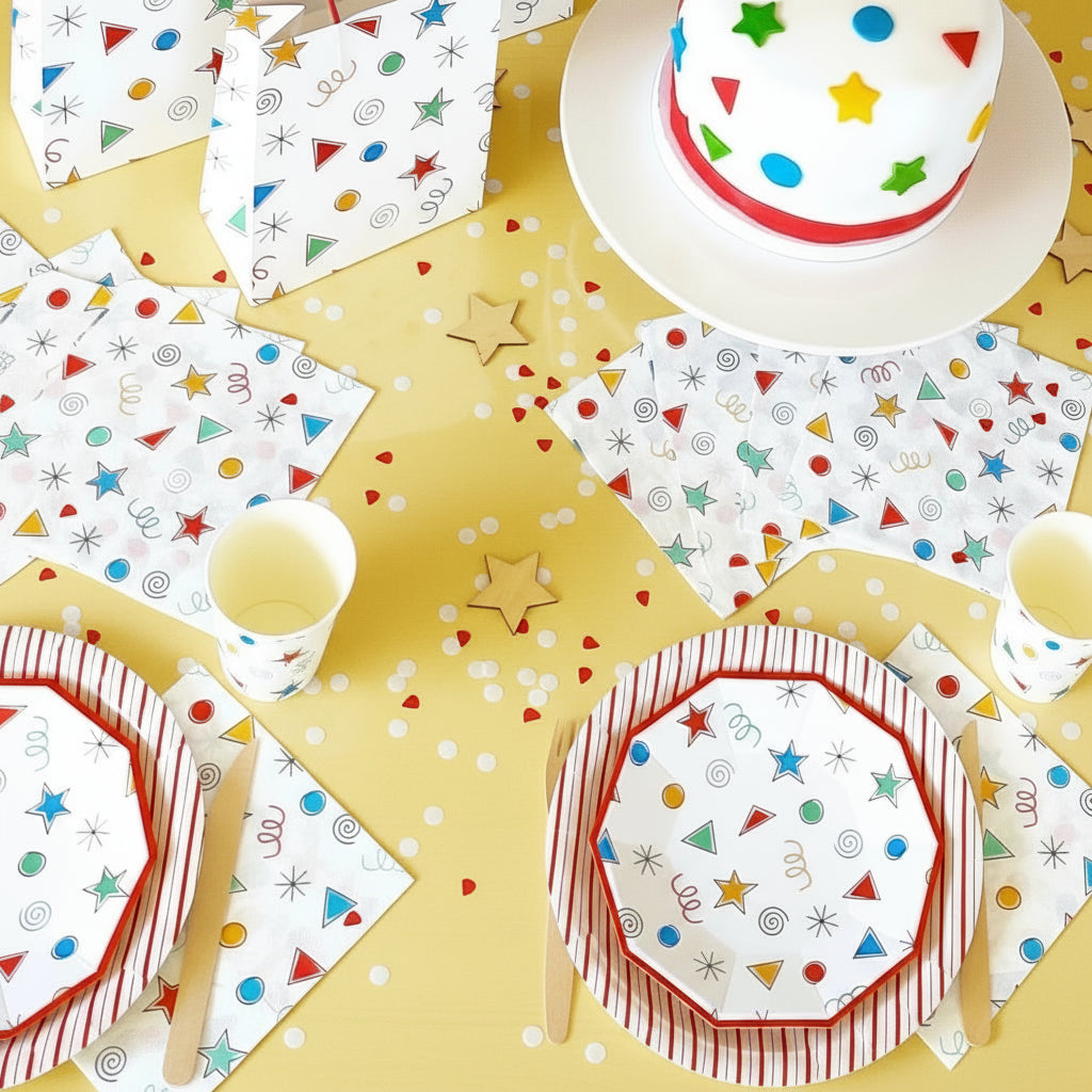 Happy Colors Party Supplies In A Box