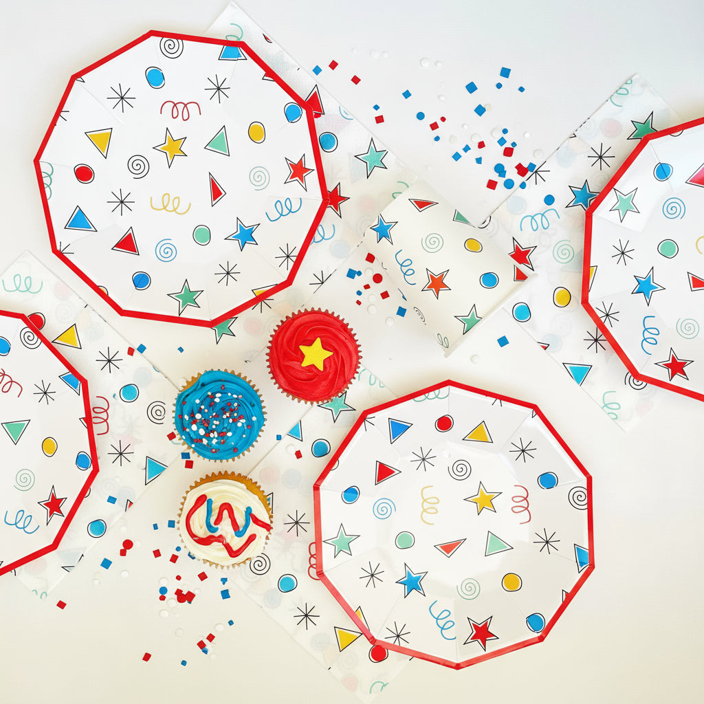 Happy Colors Party Supplies In A Box