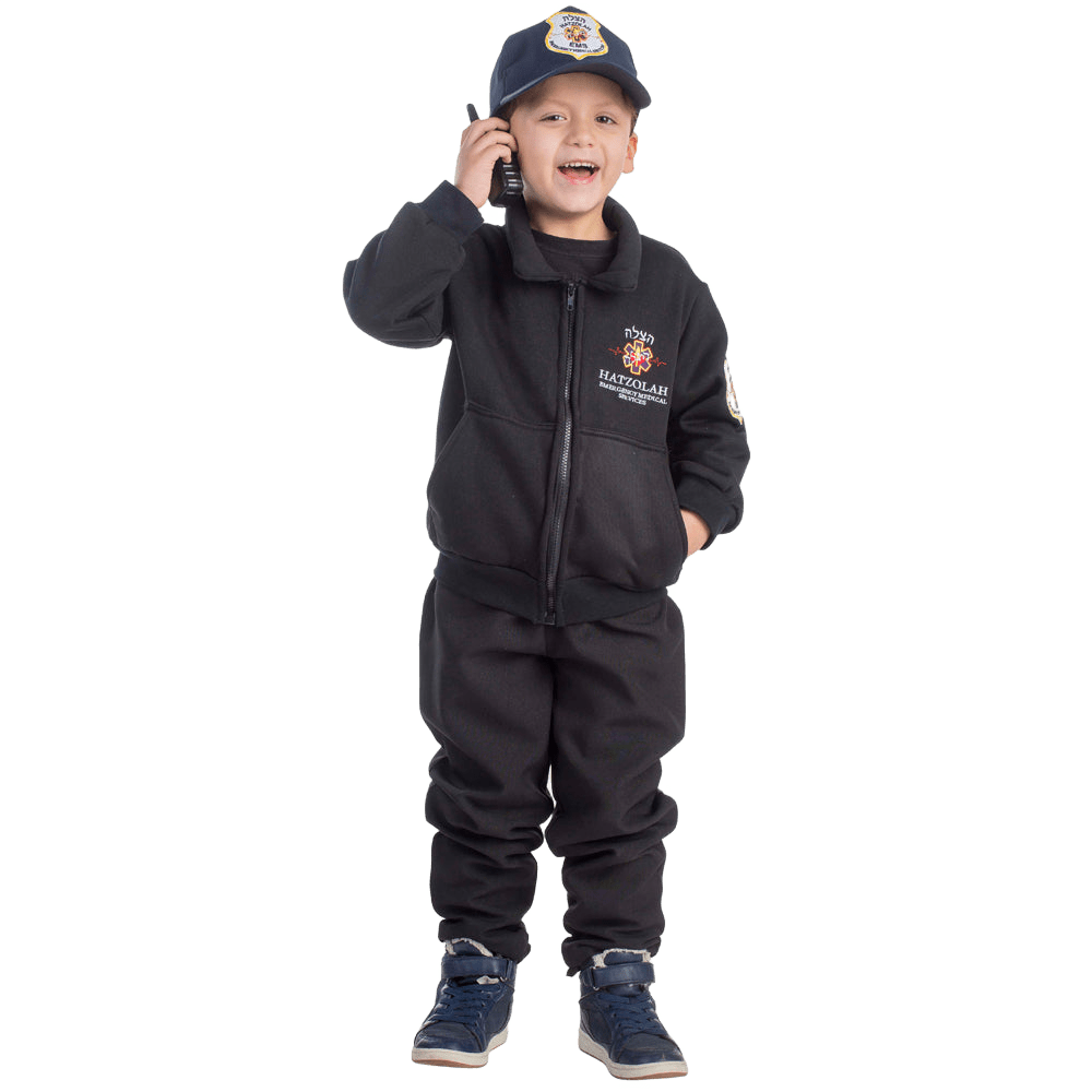 Hatzolah Emt Rescuer Costume - Kids